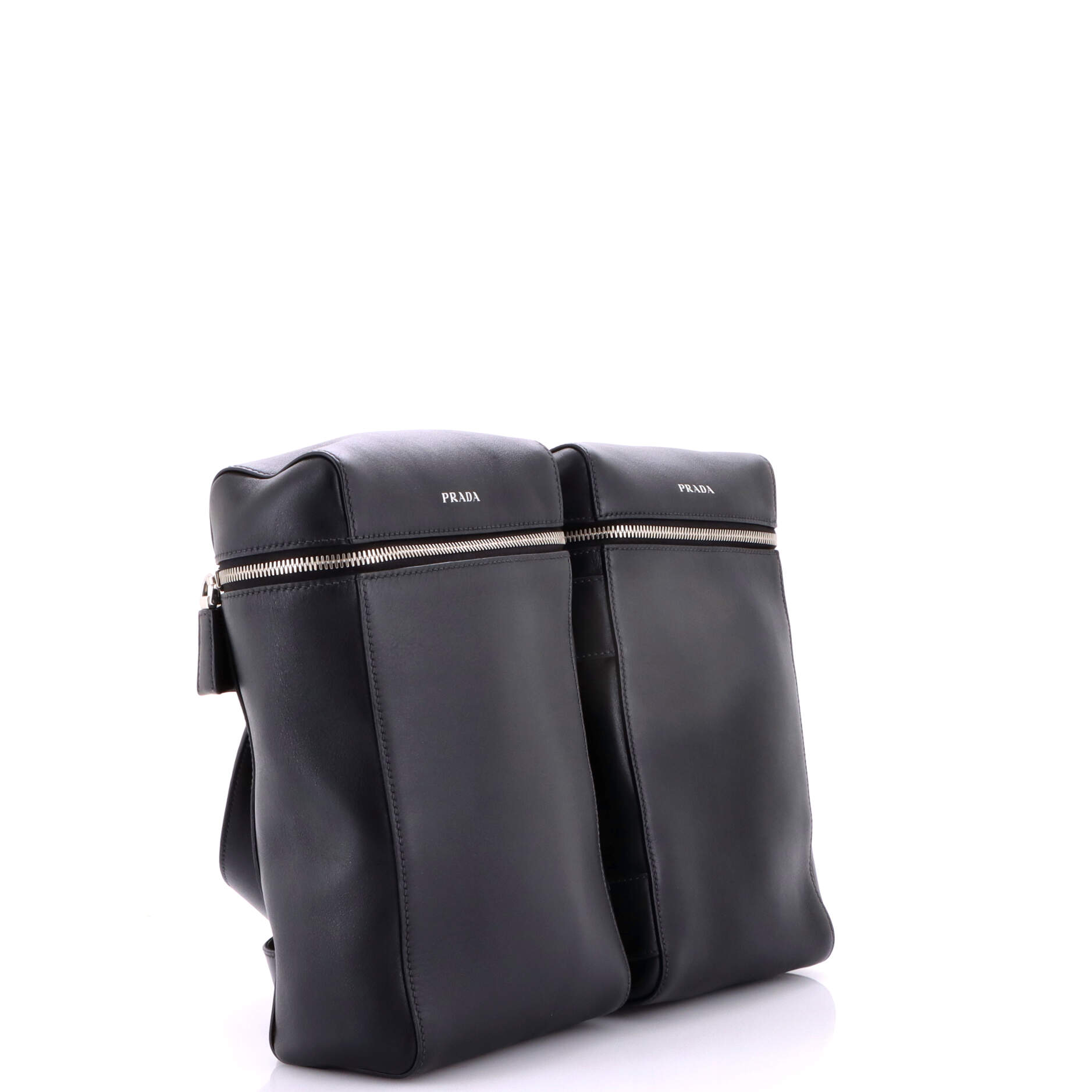Twin Pocket Backpack Leather