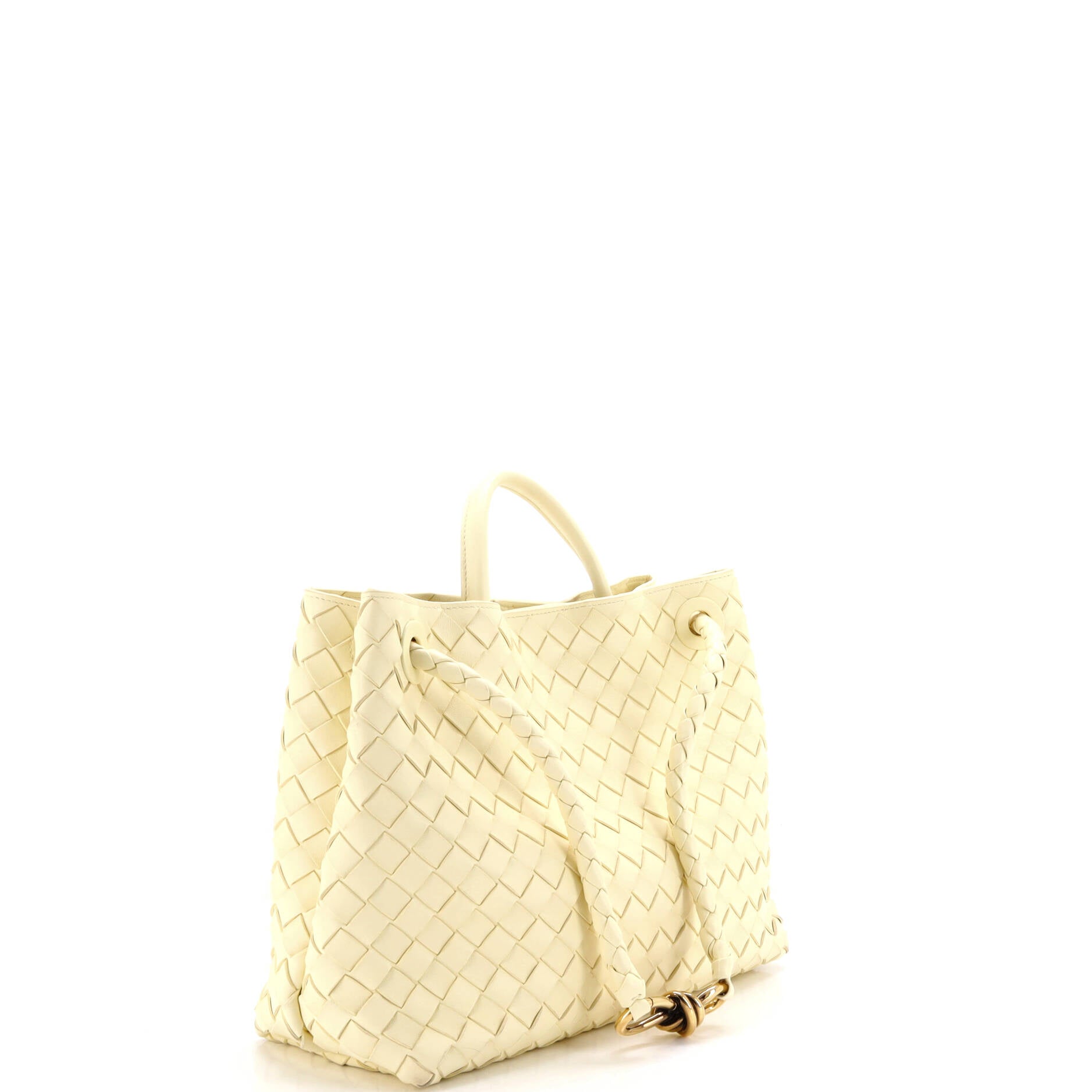 Andiamo Top Handle Bag Intrecciato Nappa Medium