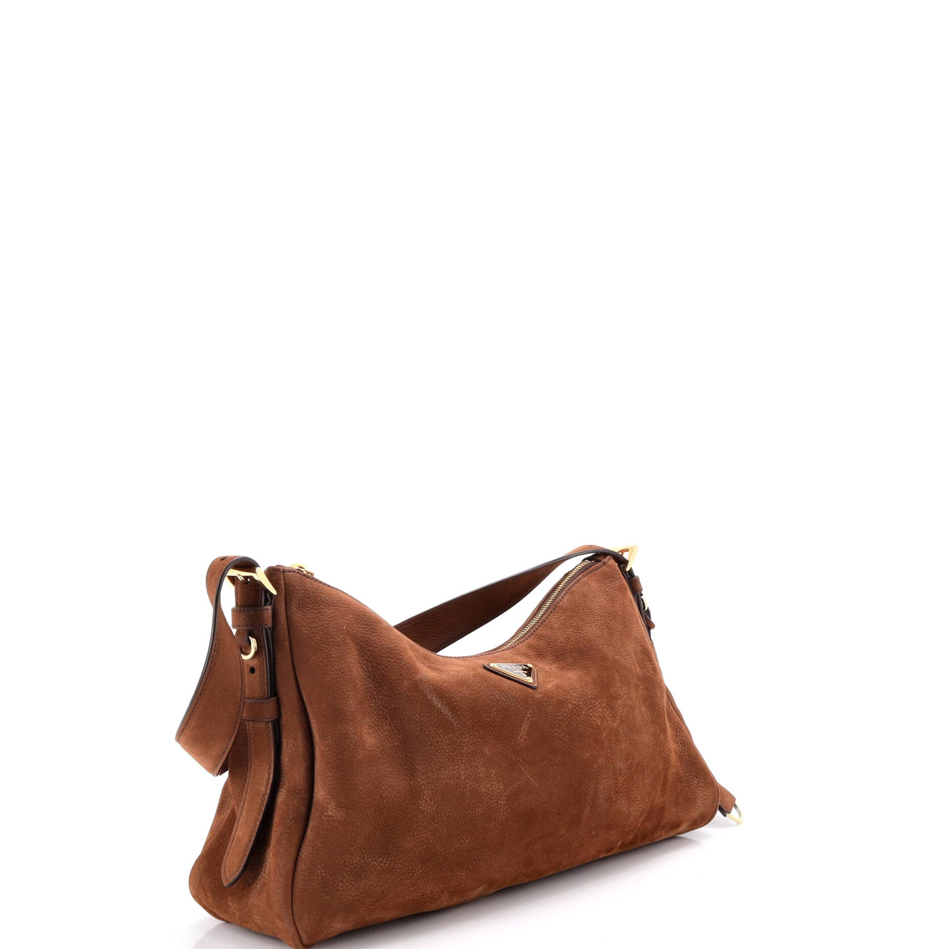 Aimee Shoulder Bag Nubuck Large
