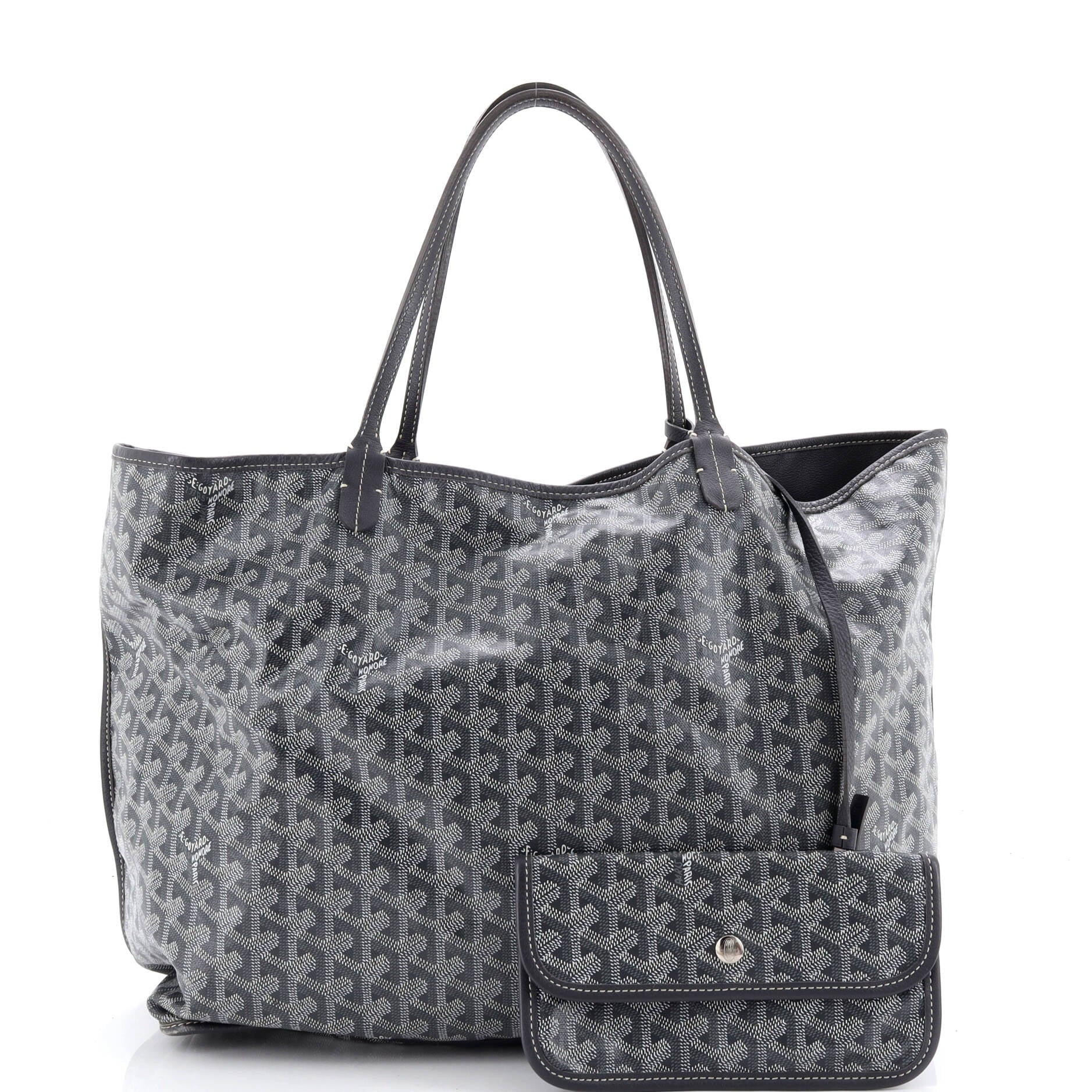 Anjou Reversible Tote Coated Canvas GM