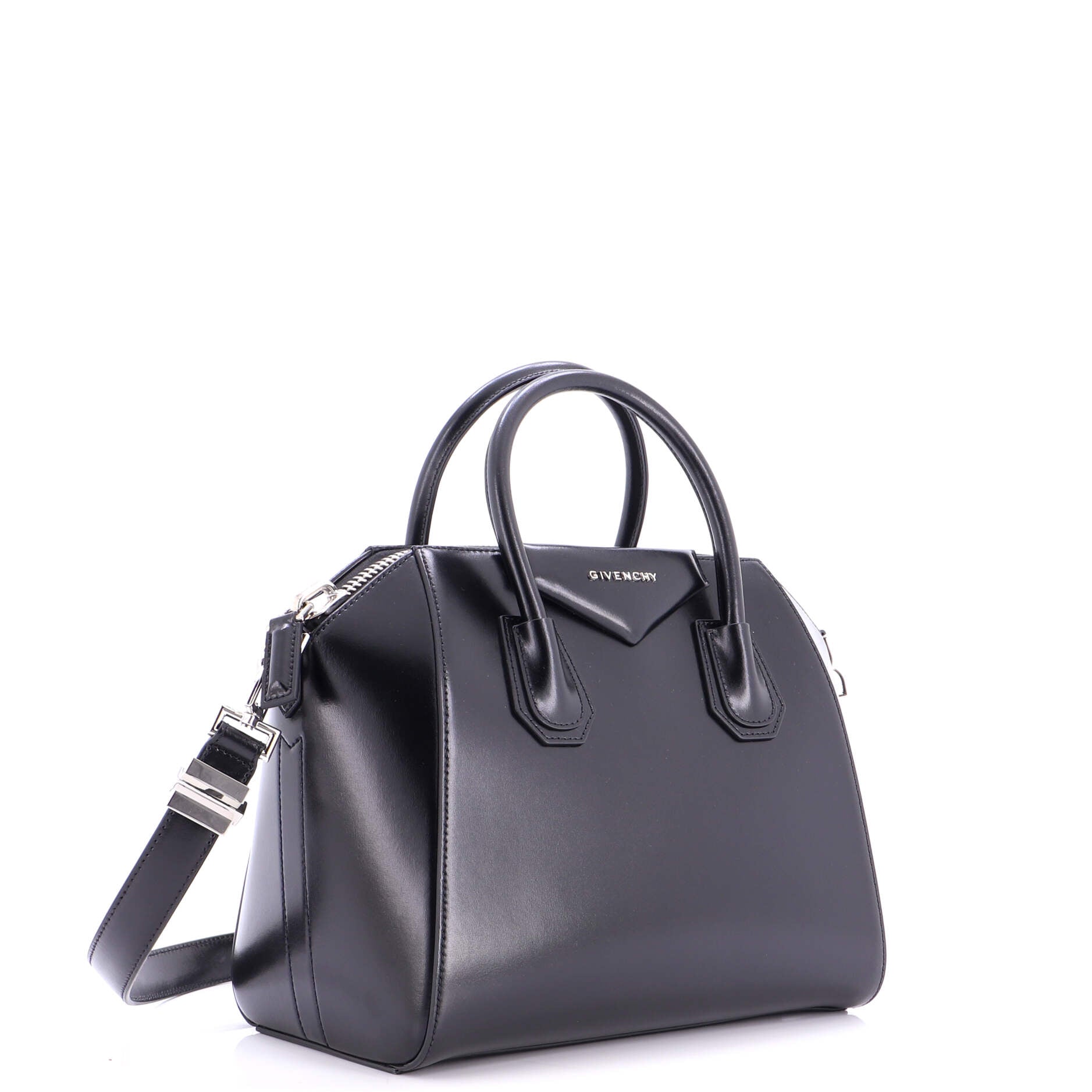 Antigona Bag Glazed Leather Small