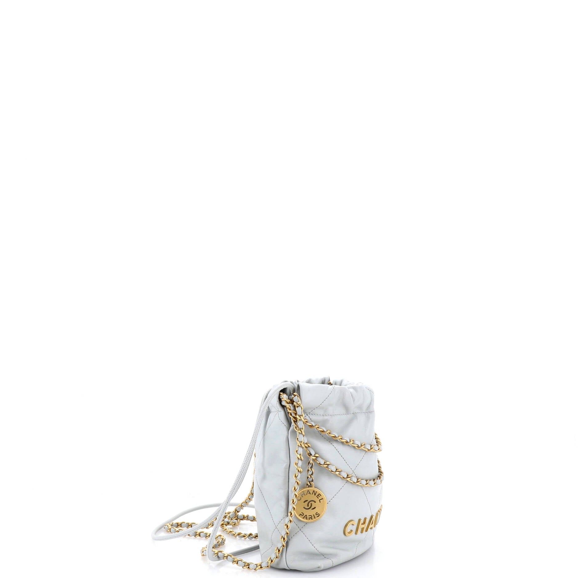 22 Chain Hobo Quilted Calfskin Mini