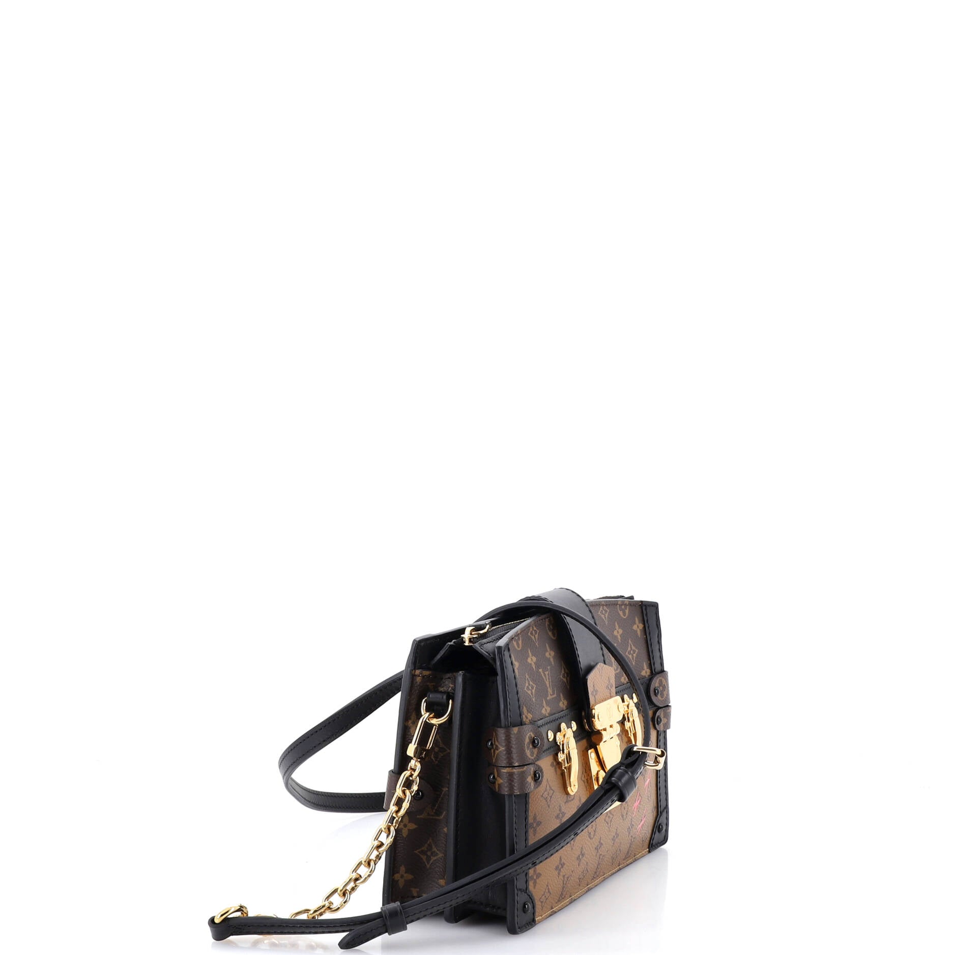 Trunk Clutch Reverse Monogram Canvas