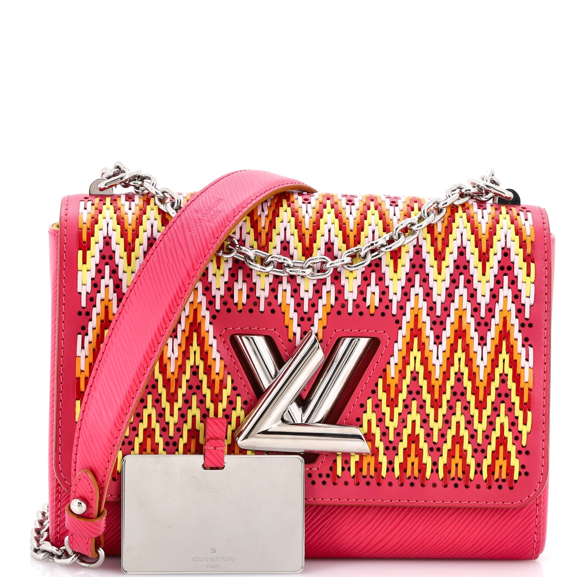 Twist Handbag Limited Edition Stitched Epi Leather MM