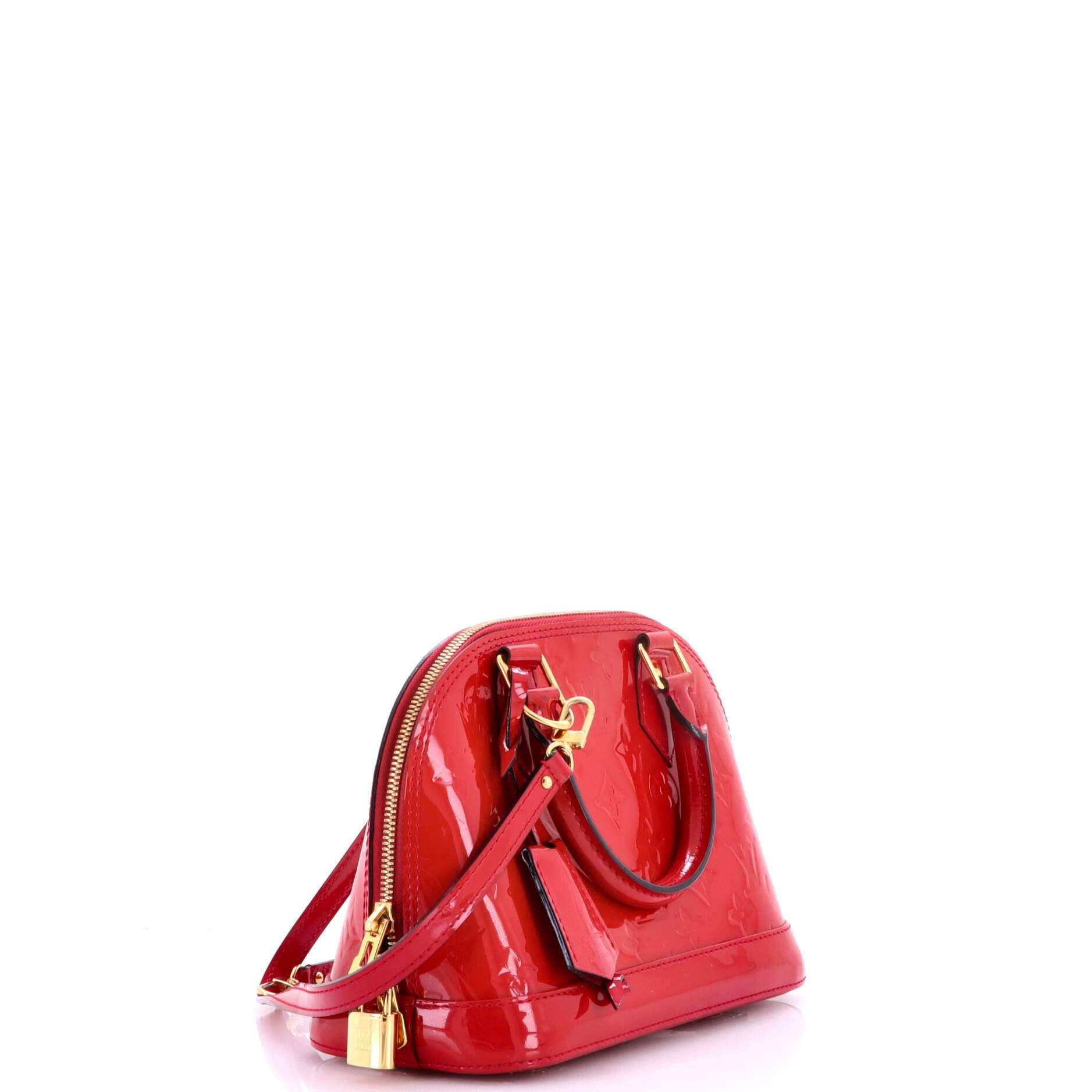 Alma Handbag Monogram Vernis BB