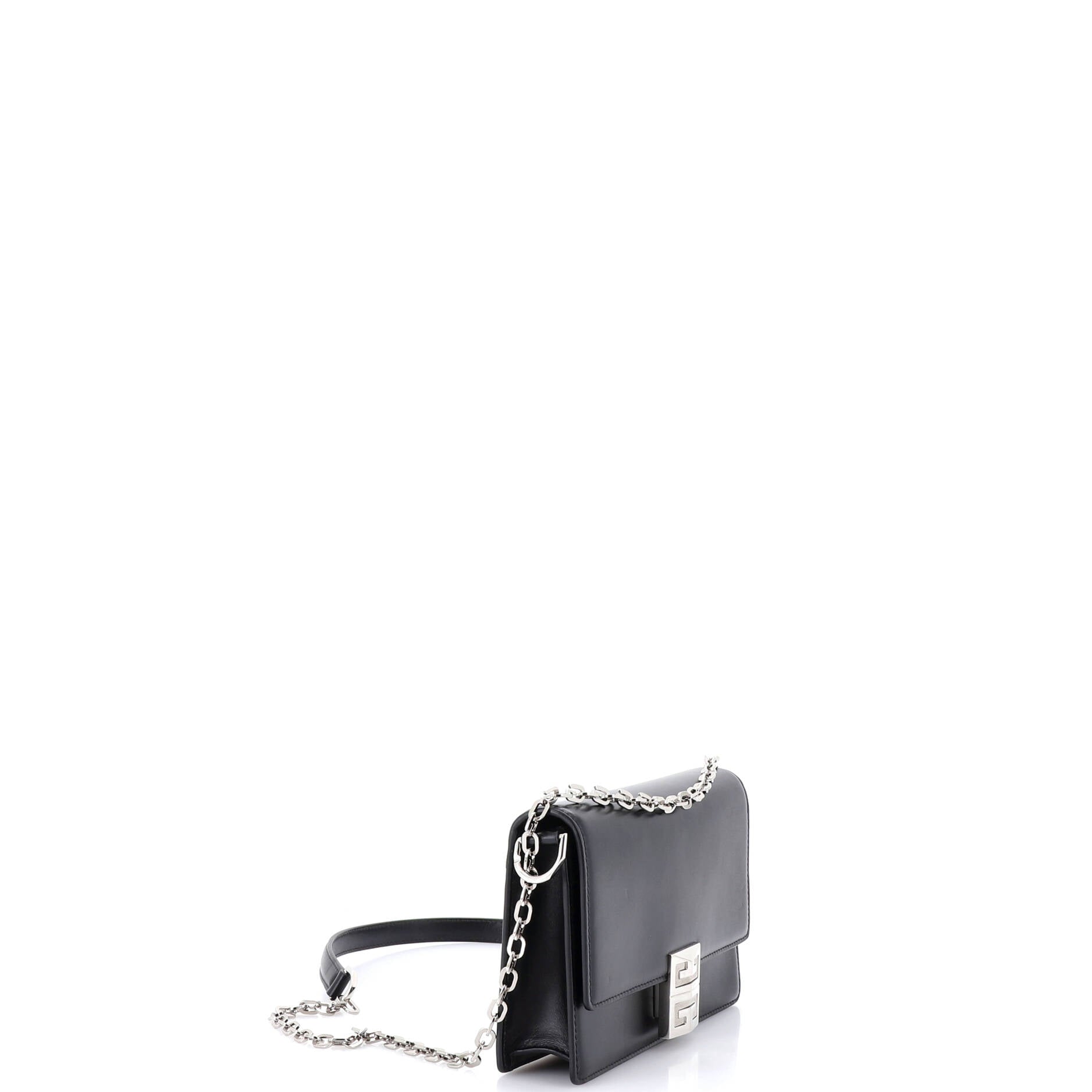 4G Chain Crossbody Bag Leather Small