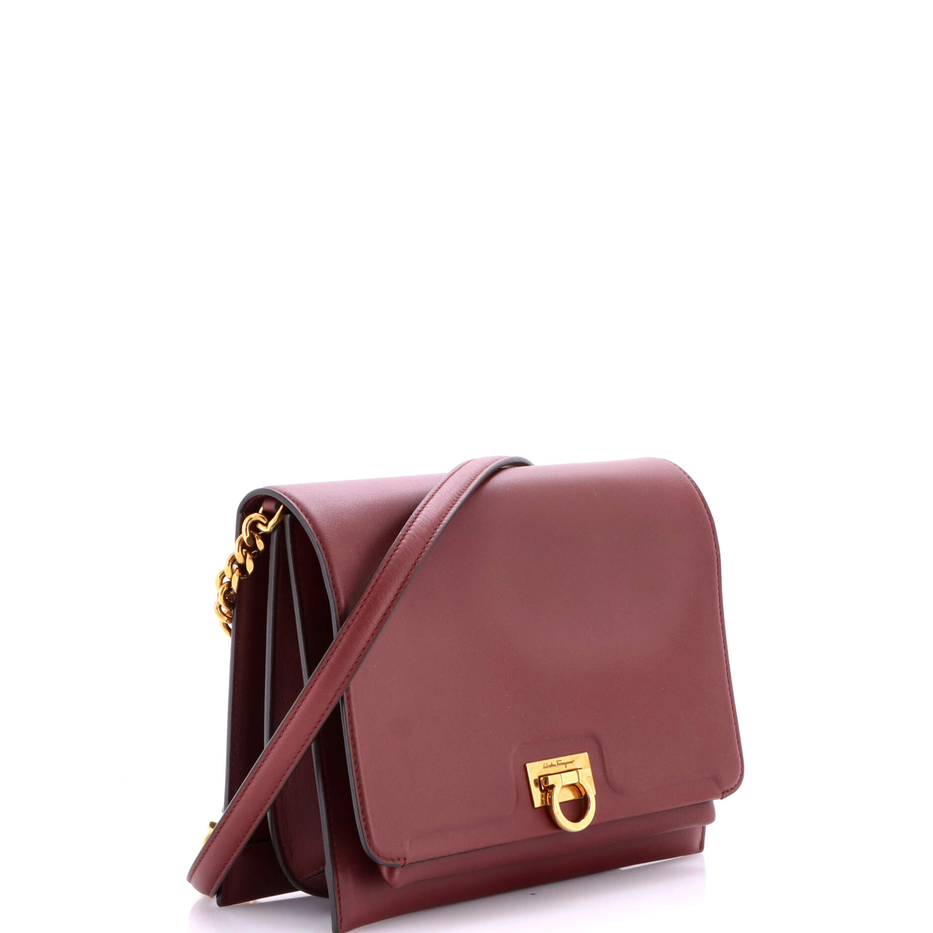 Trifolio Flap Bag Leather Medium