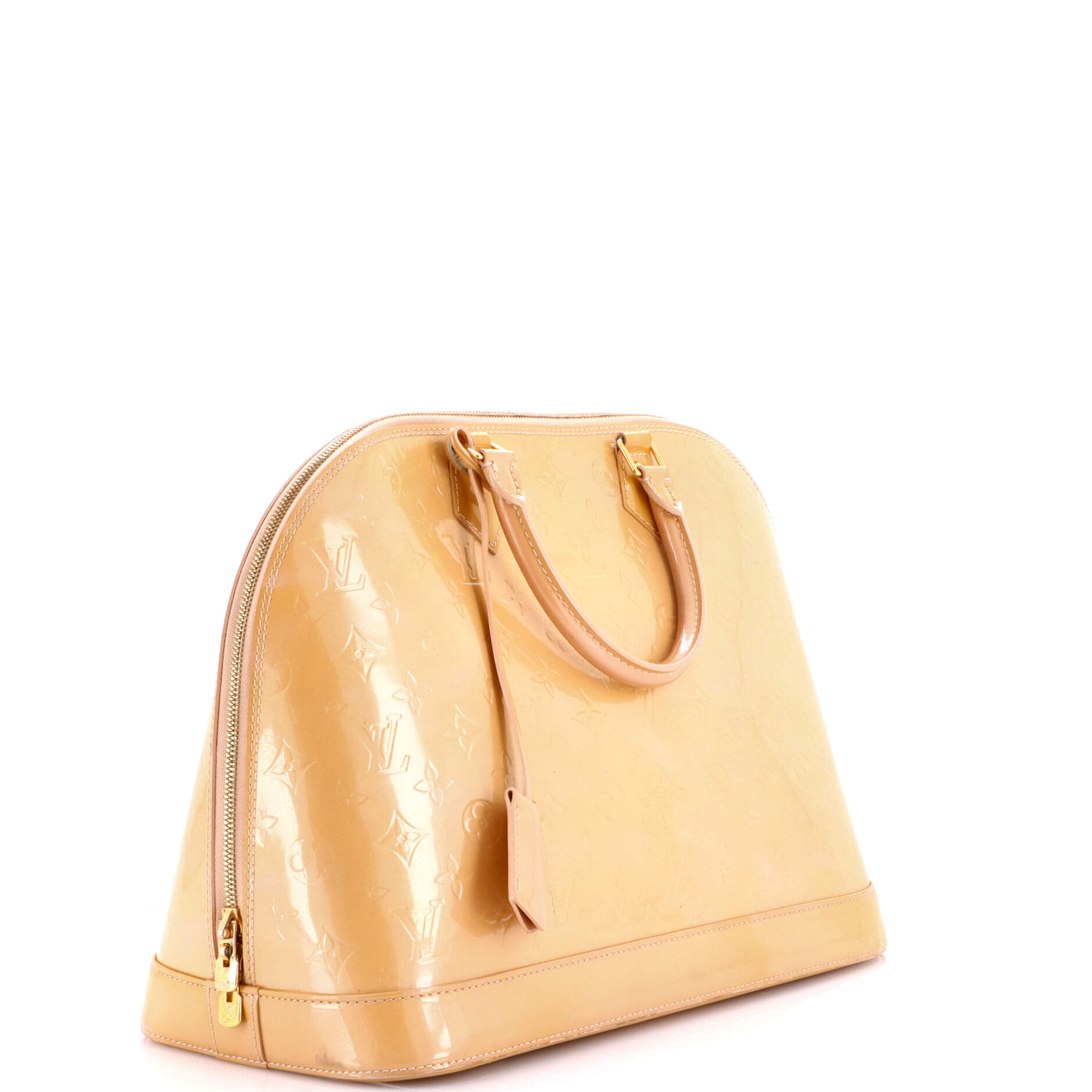 Alma Handbag Monogram Vernis GM