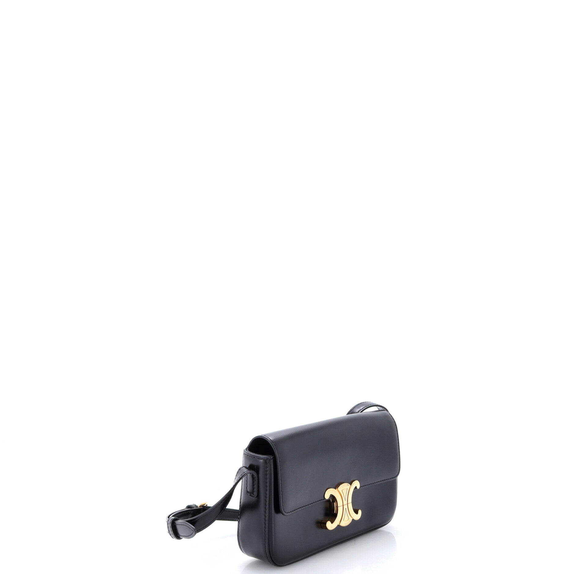 Triomphe East-West Shoulder Bag Smooth Calfskin