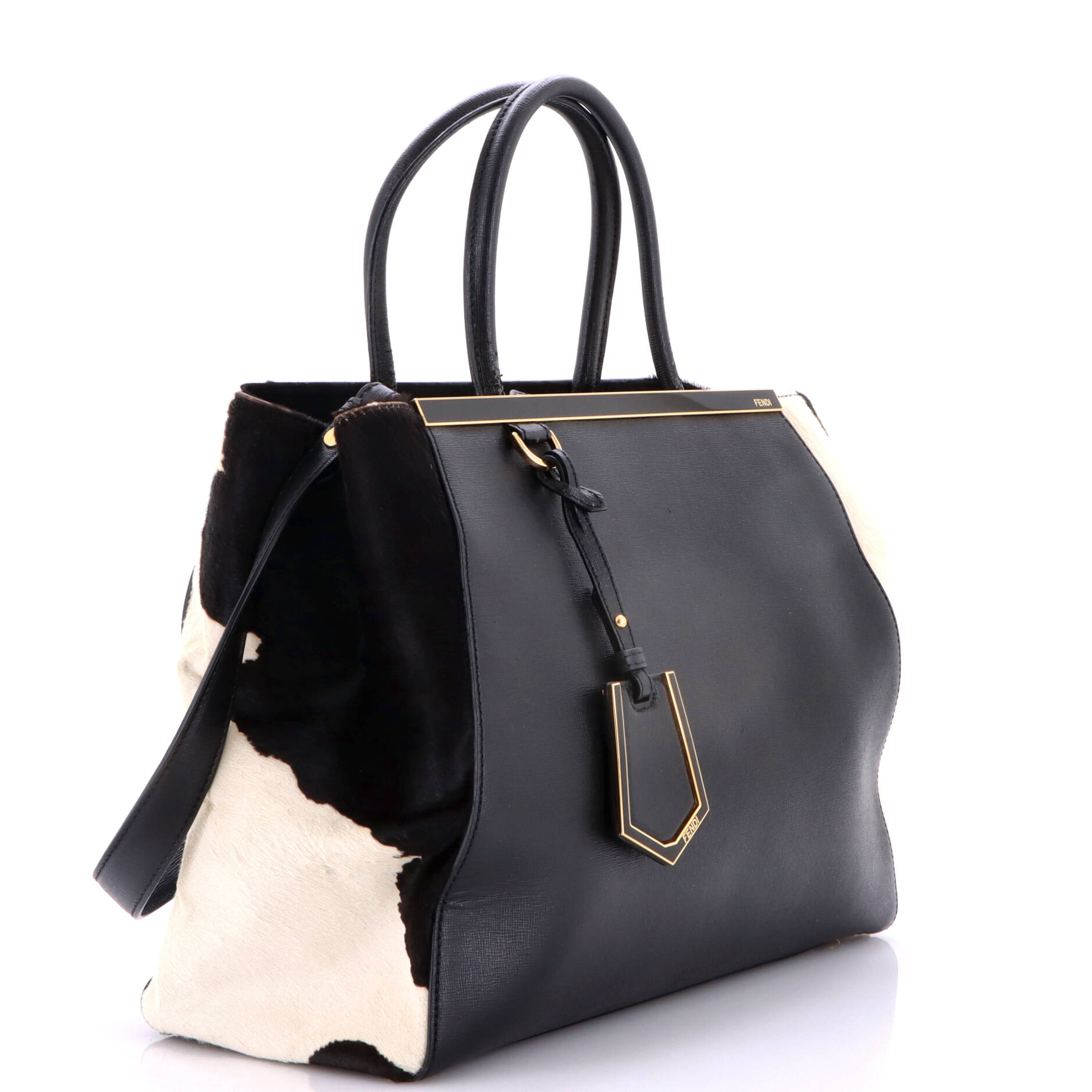 2Jours Bag Pony Hair and Leather Large