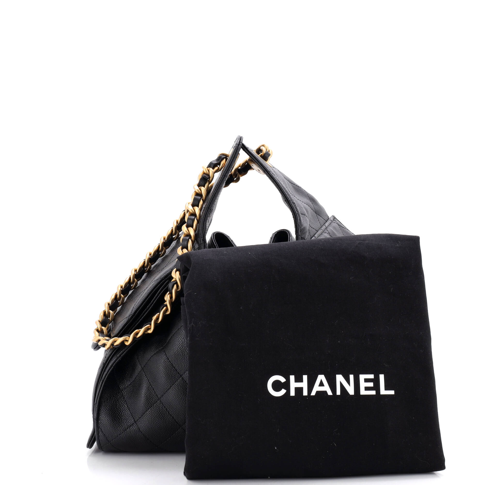 25 Hobo Bag Quilted Caviar Small