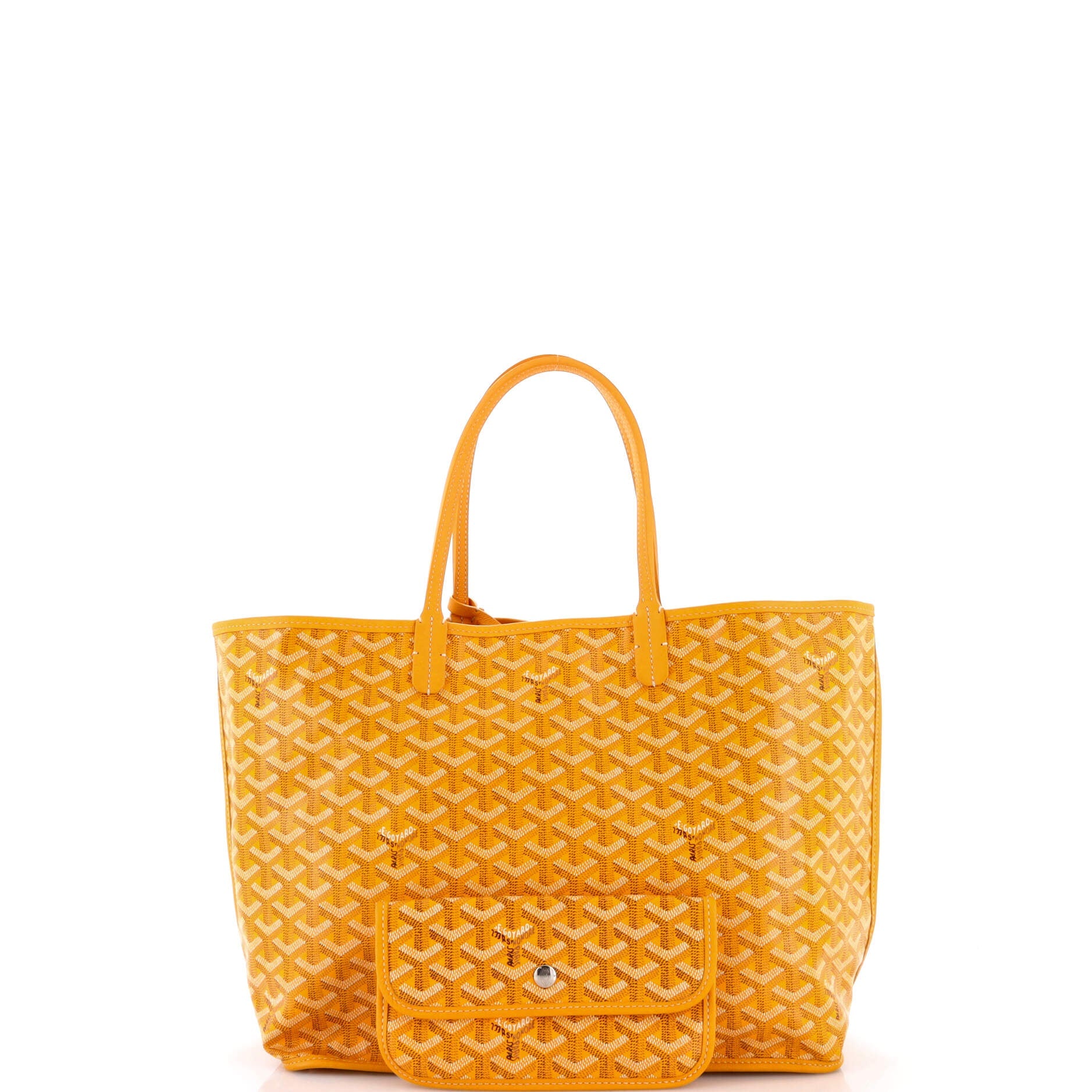 Anjou Reversible Tote Coated Canvas PM