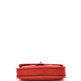 Up In The Air Flap Bag Perforated Leather Medium