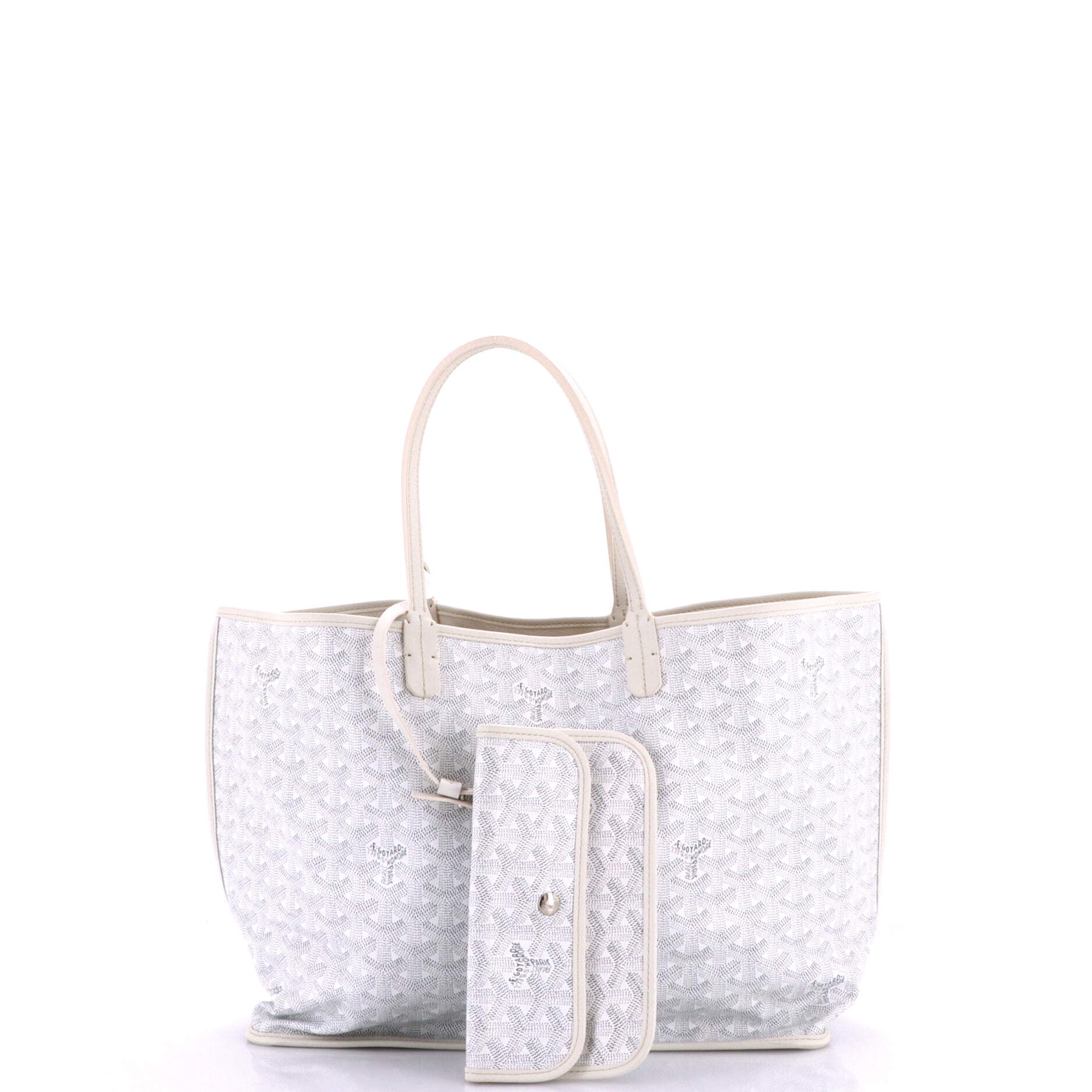 Anjou Reversible Tote Coated Canvas PM