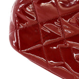 Timeless CC Shopping Tote Quilted Patent Medium