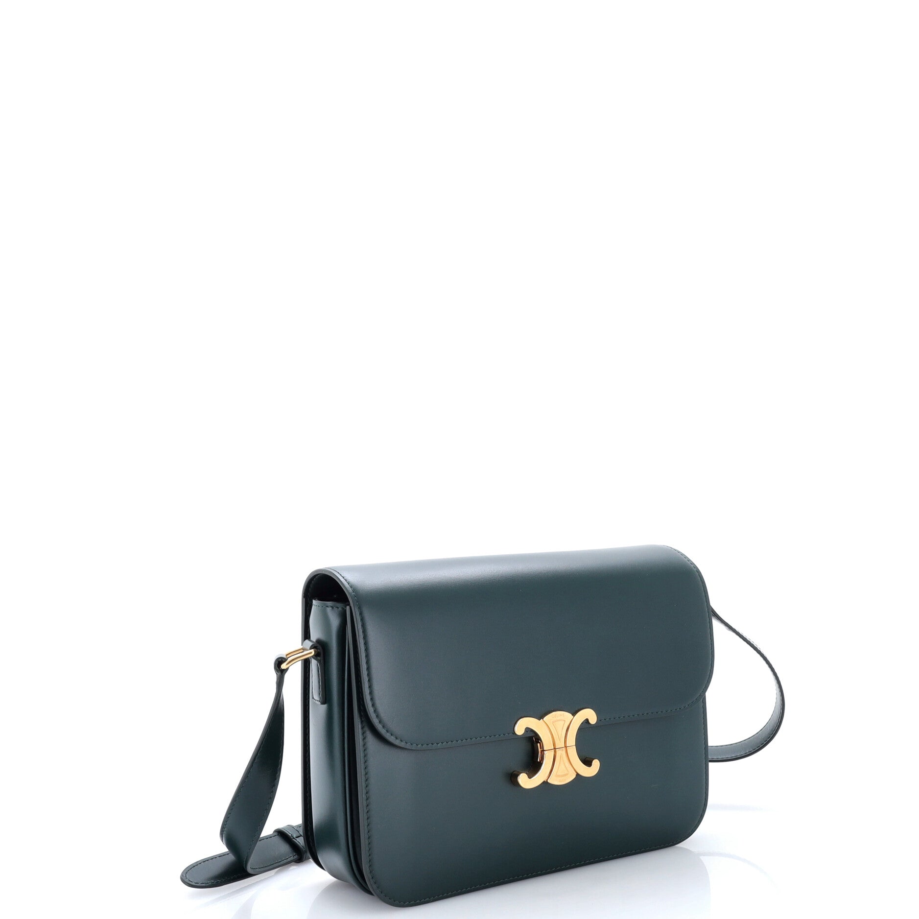 Triomphe Shoulder Bag Smooth Calfskin Large