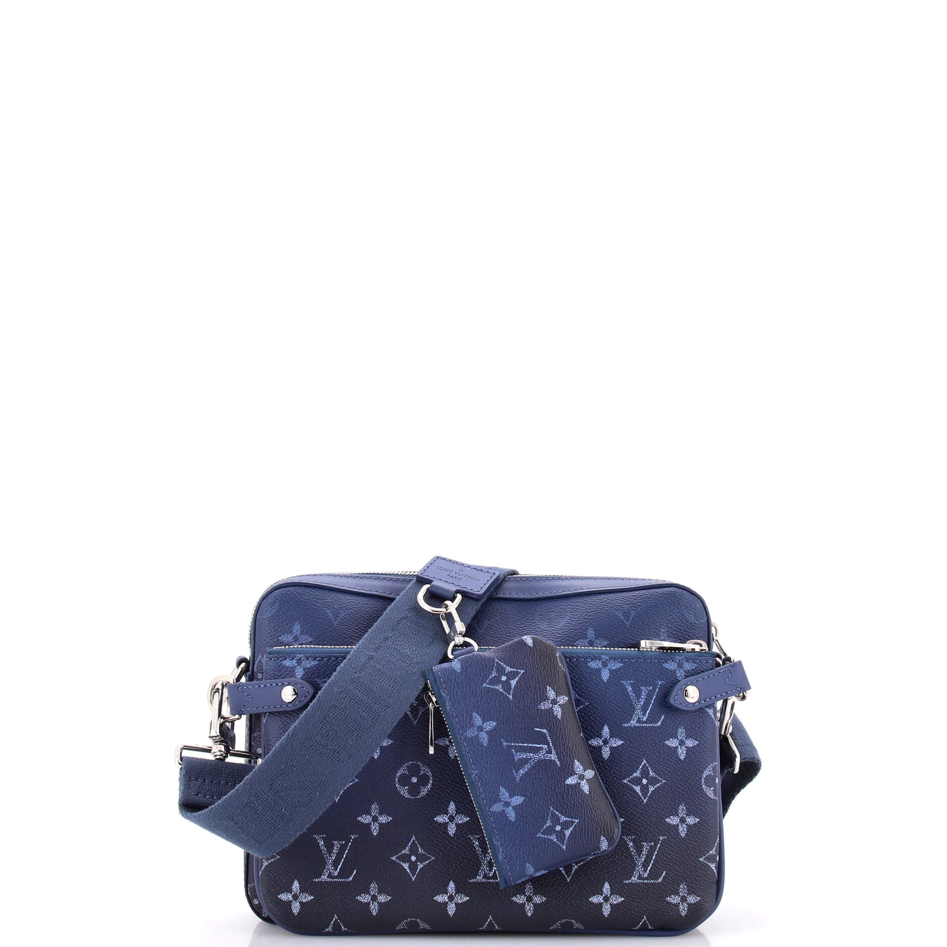 Trio Messenger Bag Monogram Gradient