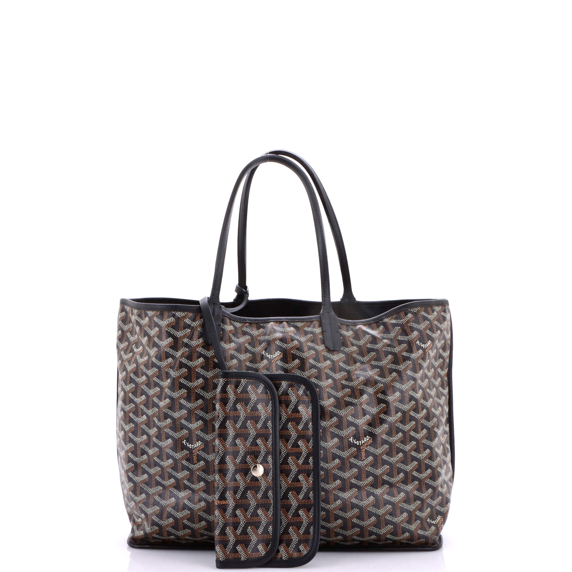 Anjou Reversible Tote Coated Canvas PM