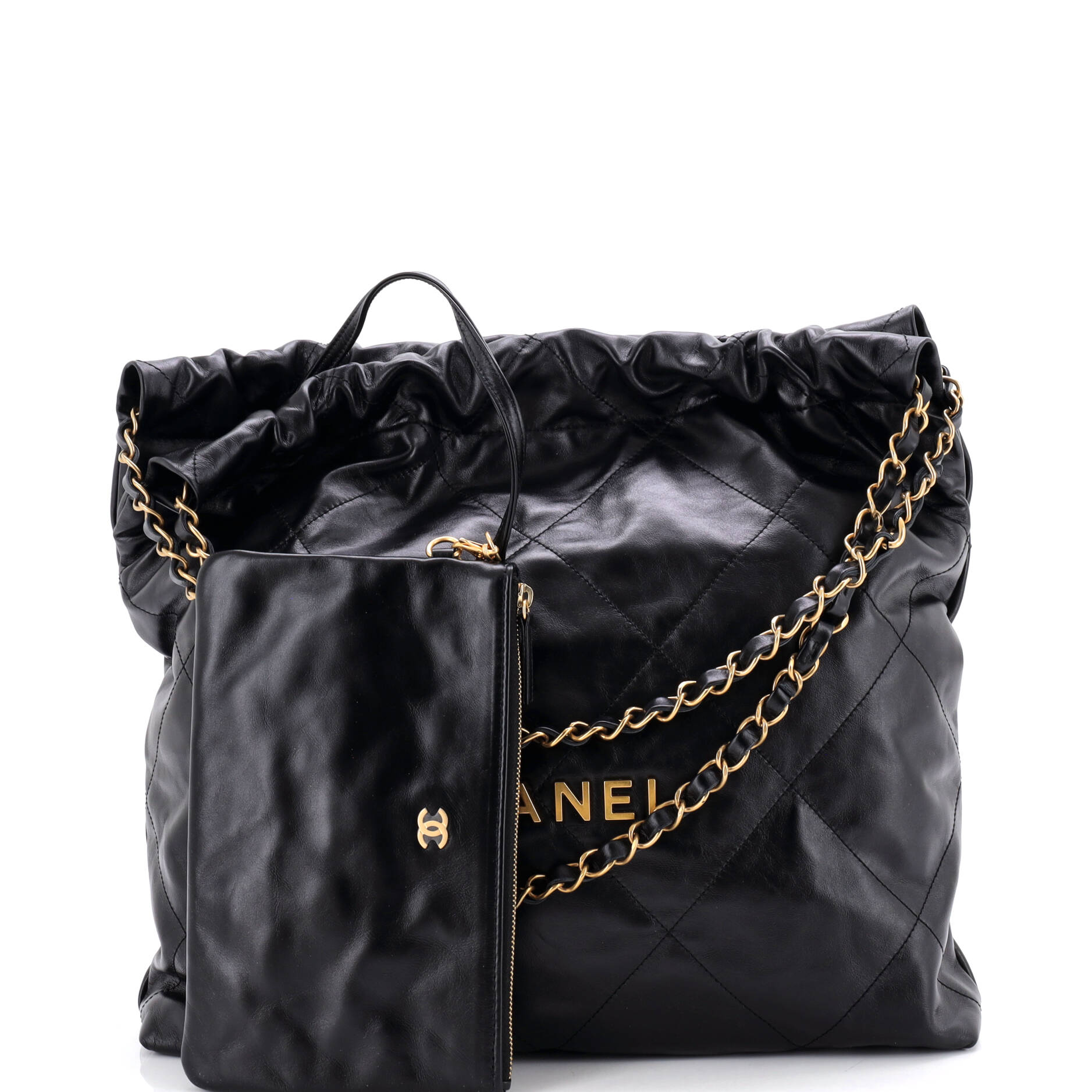 22 Chain Hobo Quilted Calfskin Medium