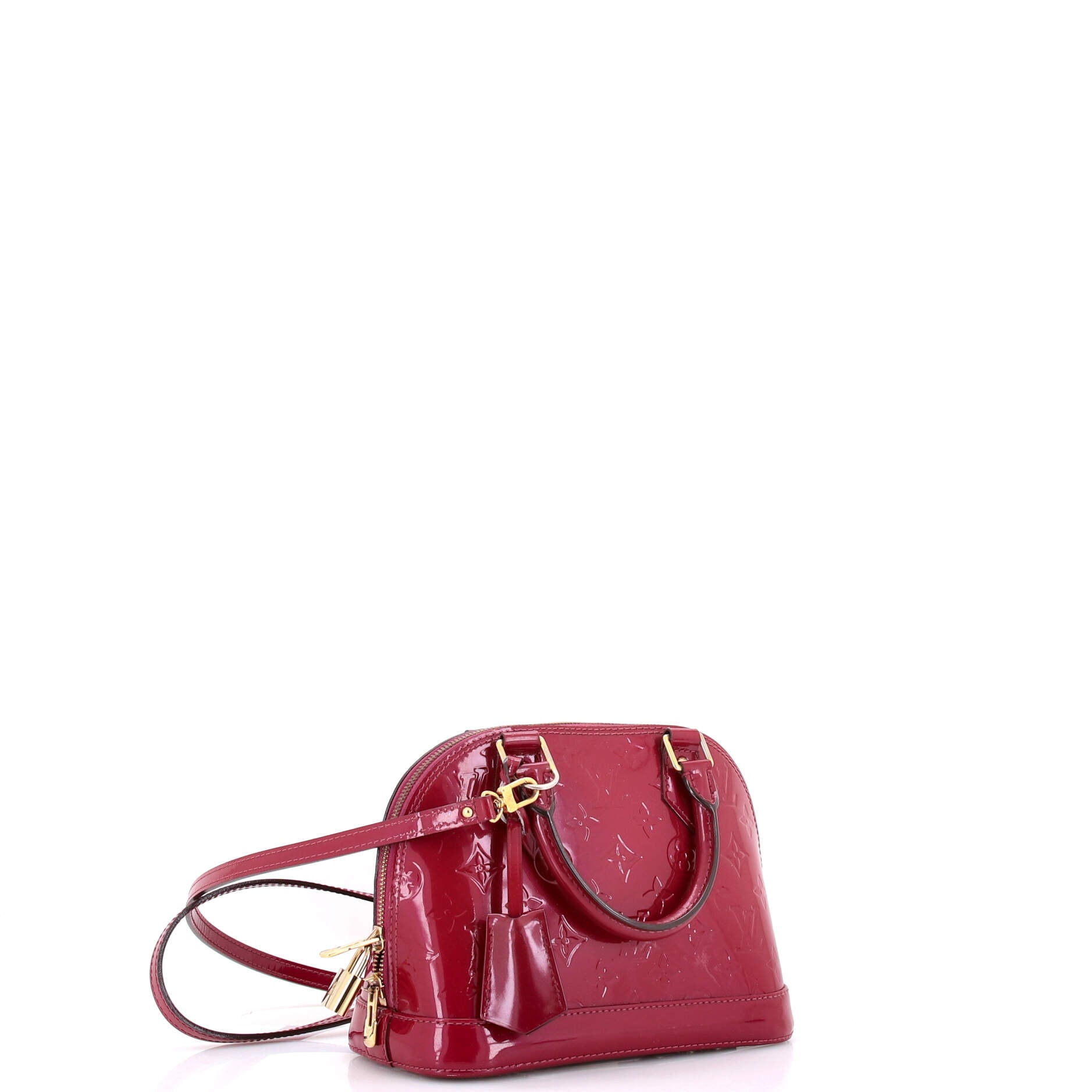 Alma Handbag Monogram Vernis BB