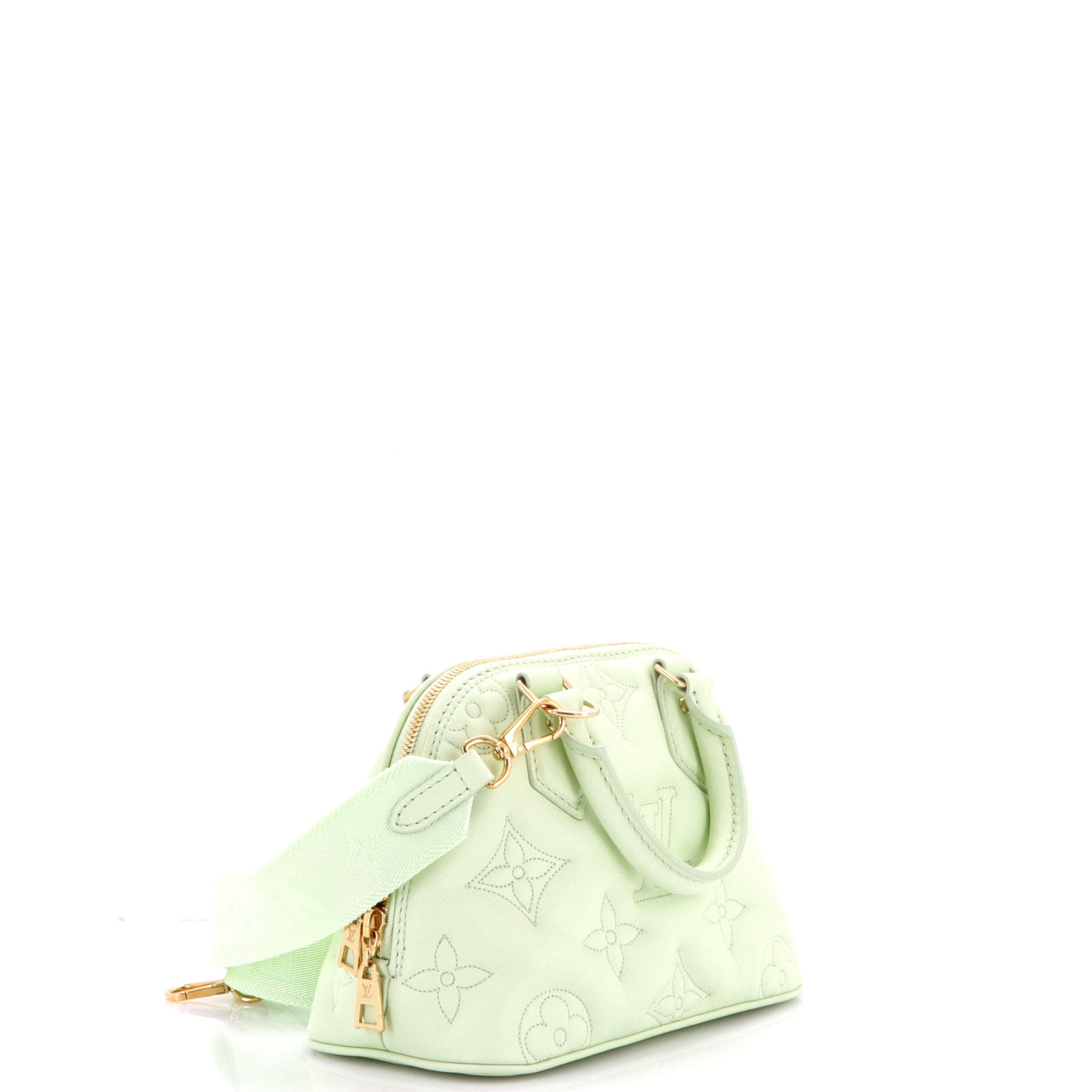 Alma Handbag Bubblegram Leather BB