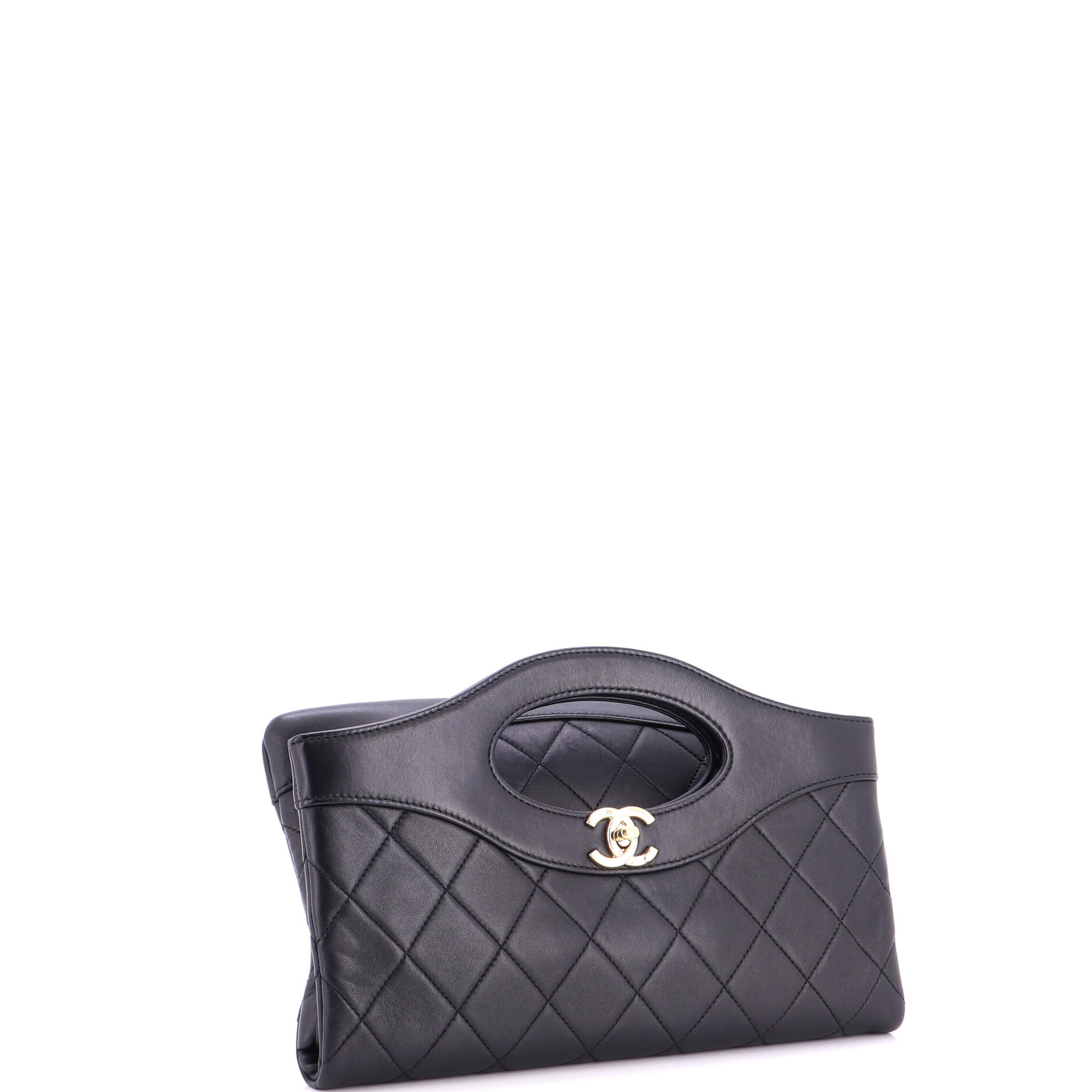 31 Foldover Clutch Quilted Lambskin