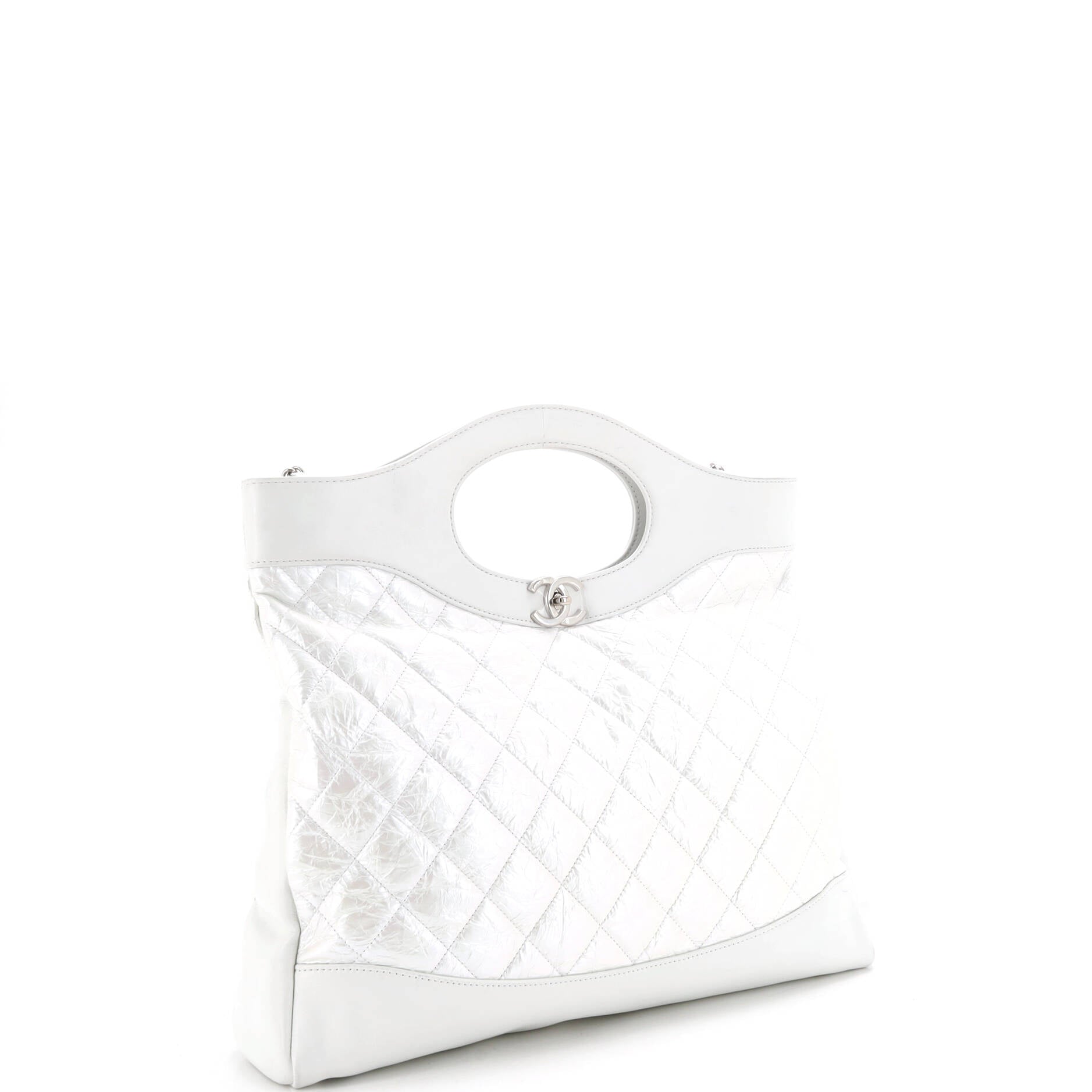 31 Shopping Bag Quilted Calfskin Large