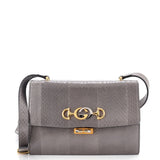 Zumi Shoulder Bag Python Small