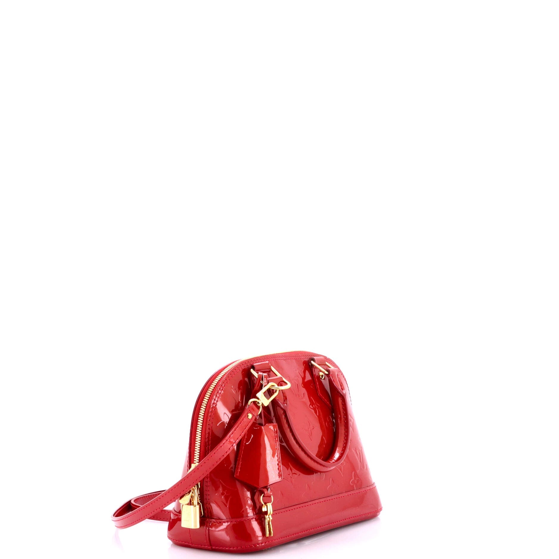 Alma Handbag Monogram Vernis BB