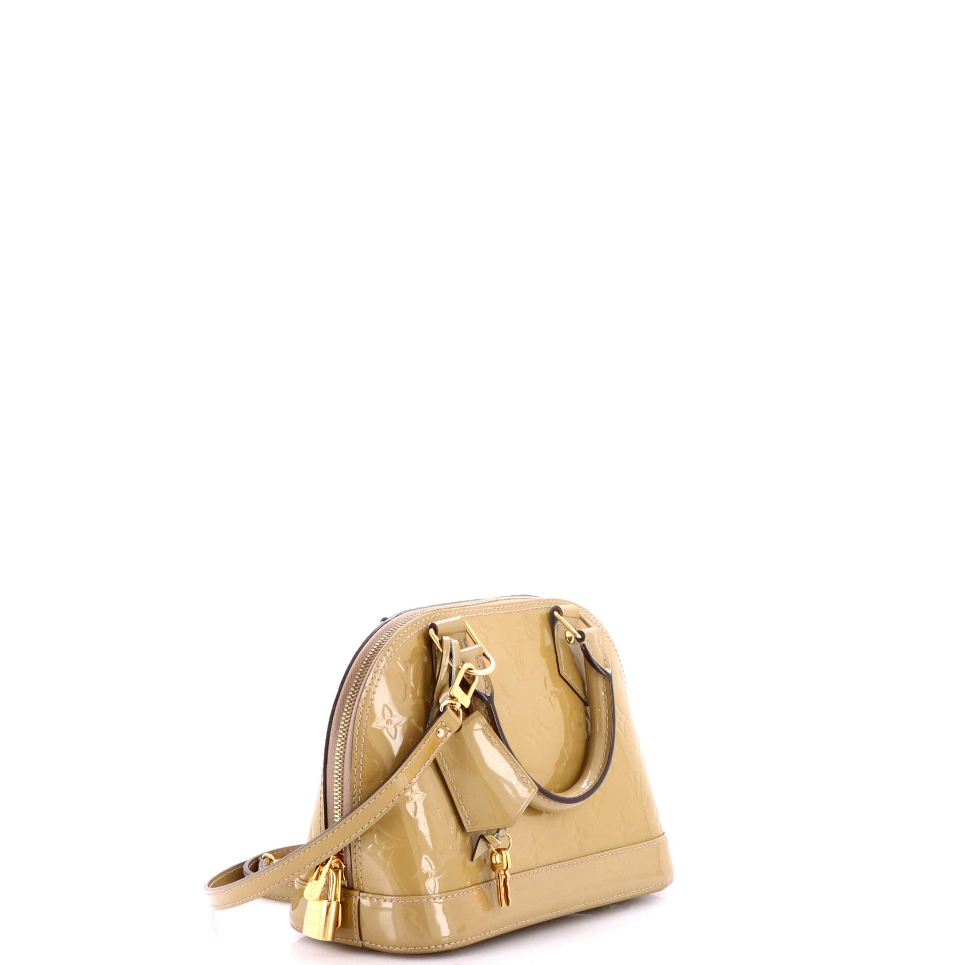 Alma Handbag Monogram Vernis BB