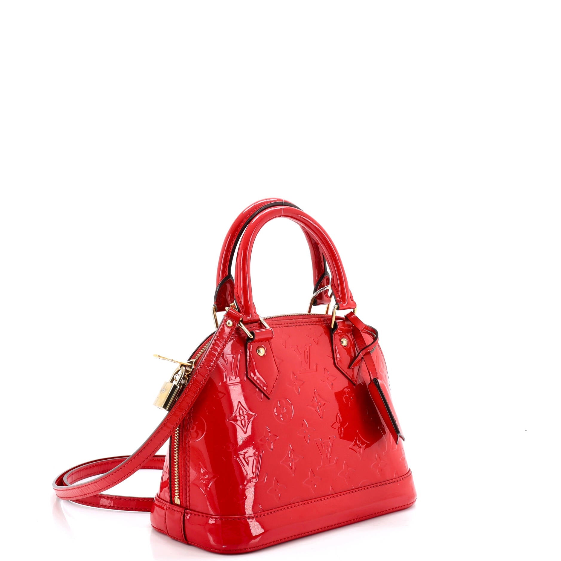 Alma Handbag Monogram Vernis BB