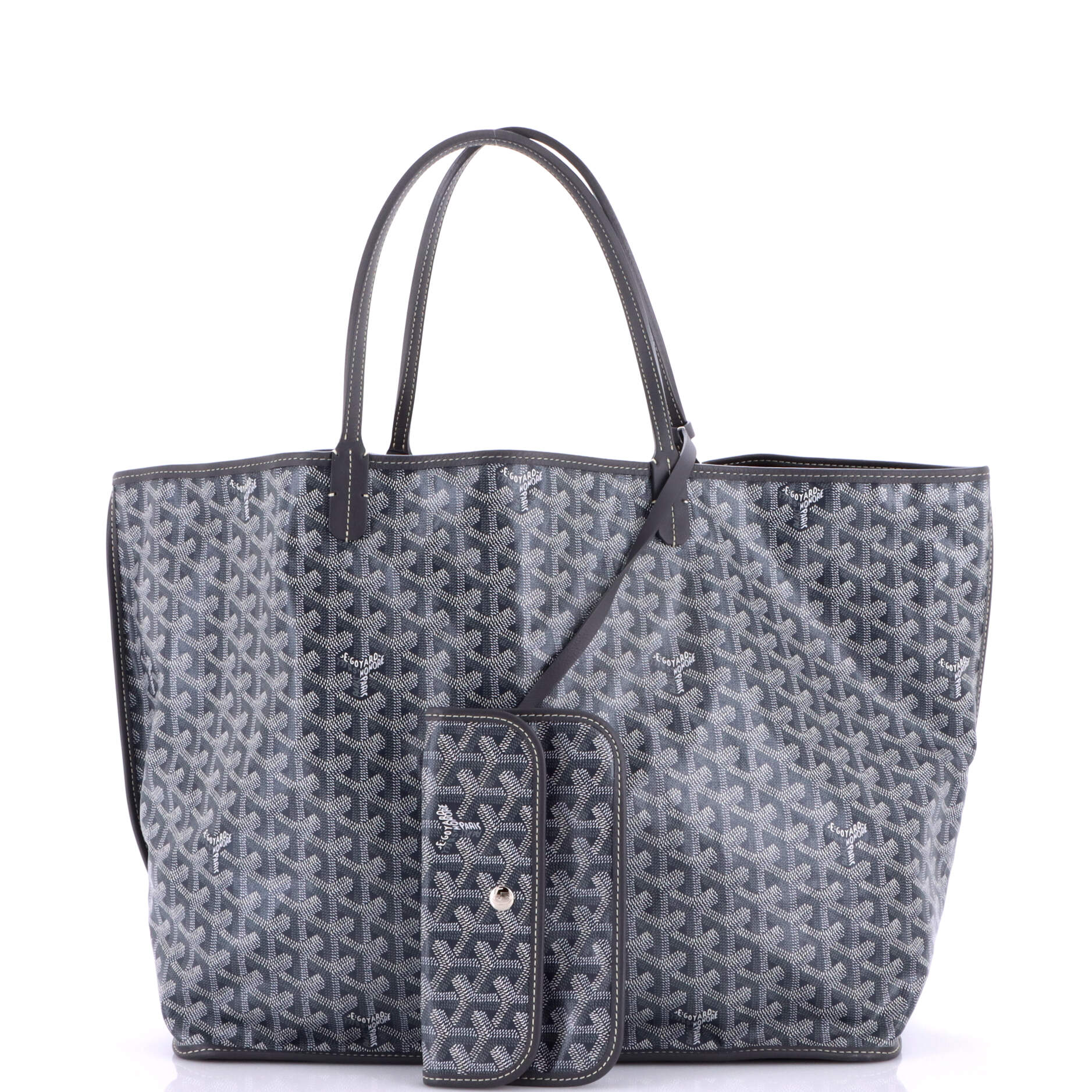 Anjou Reversible Tote Coated Canvas GM