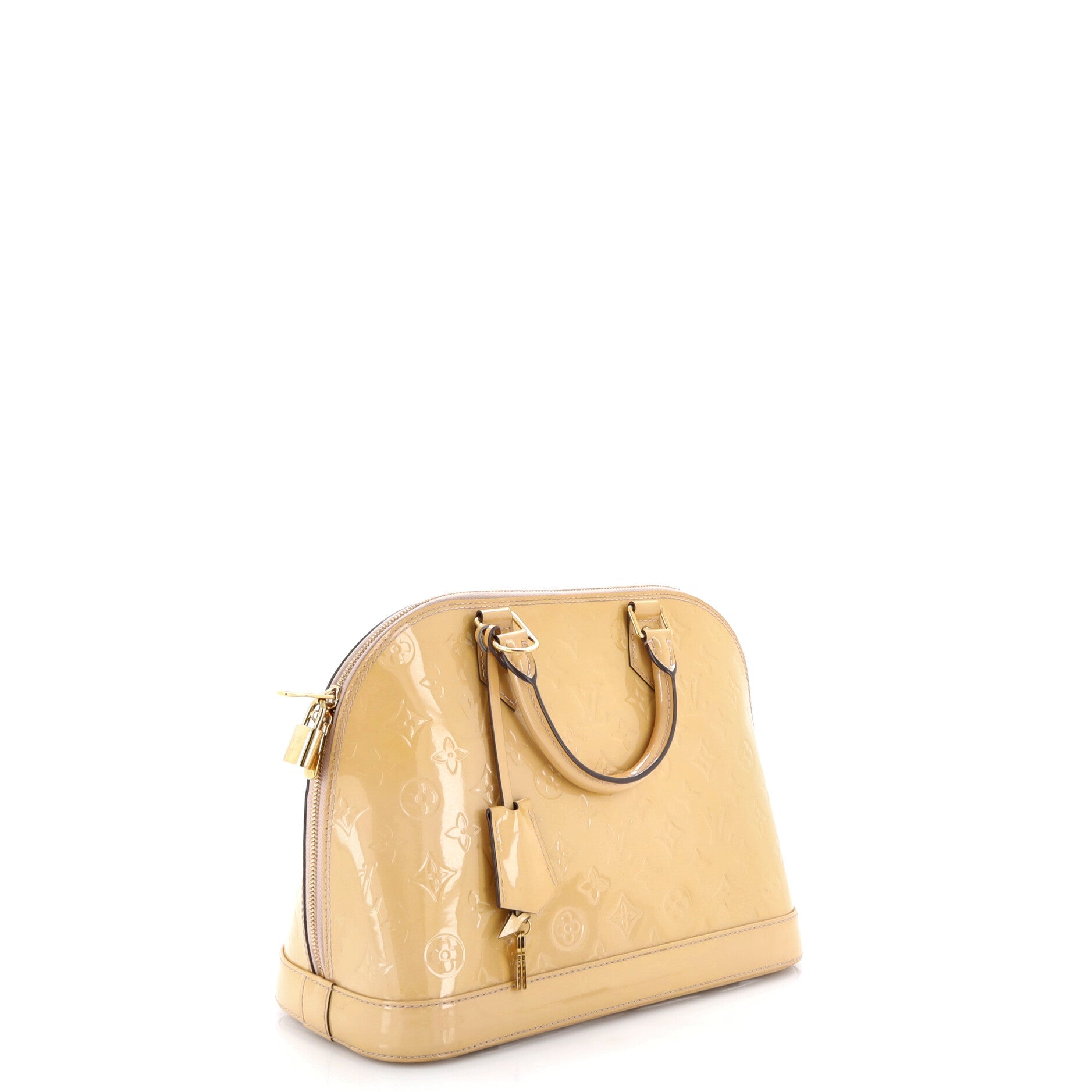 Alma Handbag Monogram Vernis PM