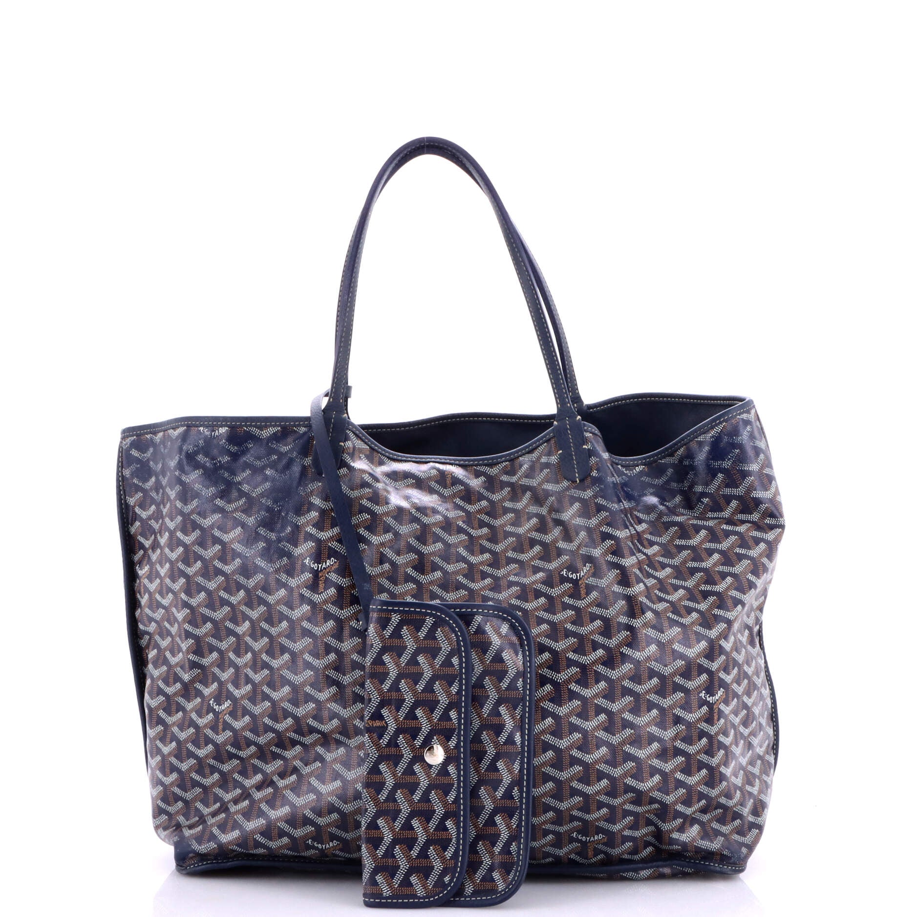 Anjou Reversible Tote Coated Canvas GM