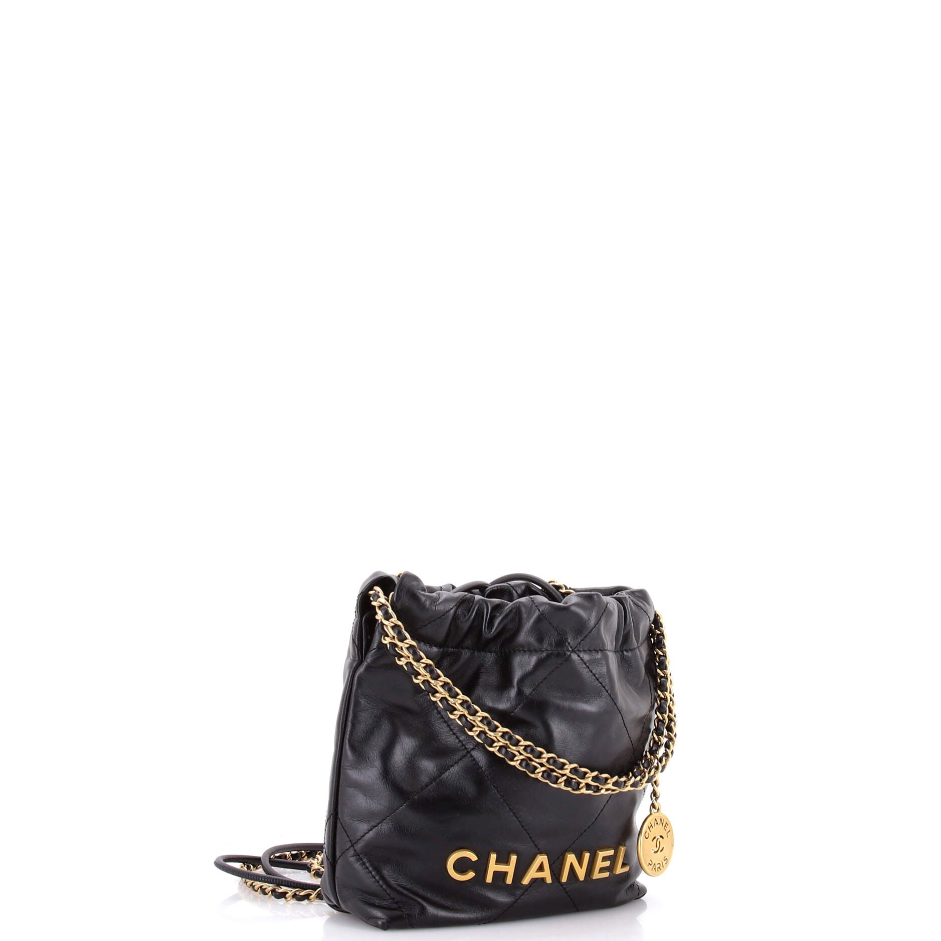 22 Chain Hobo Quilted Calfskin Mini