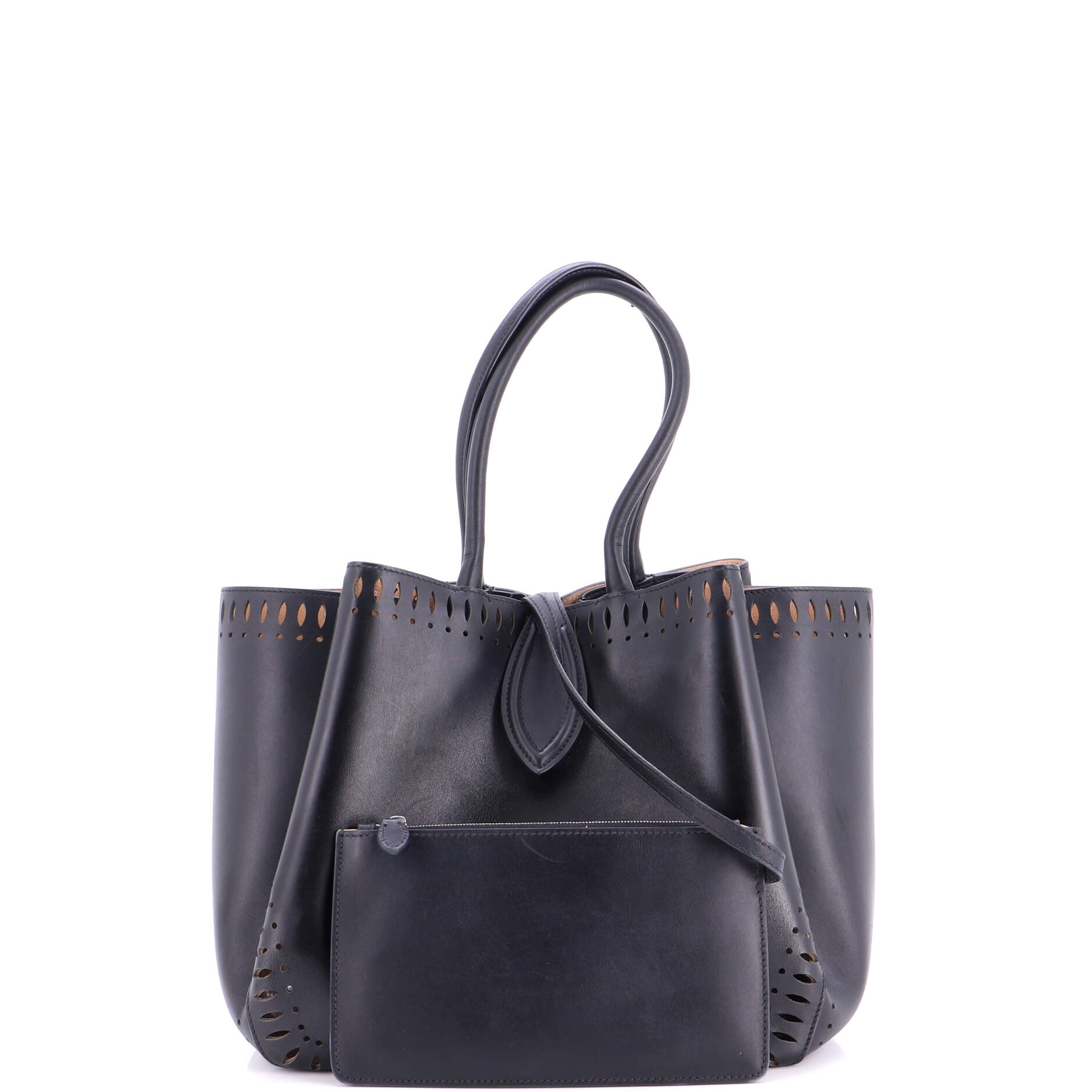 Angele Tote Laser Cut Leather 25