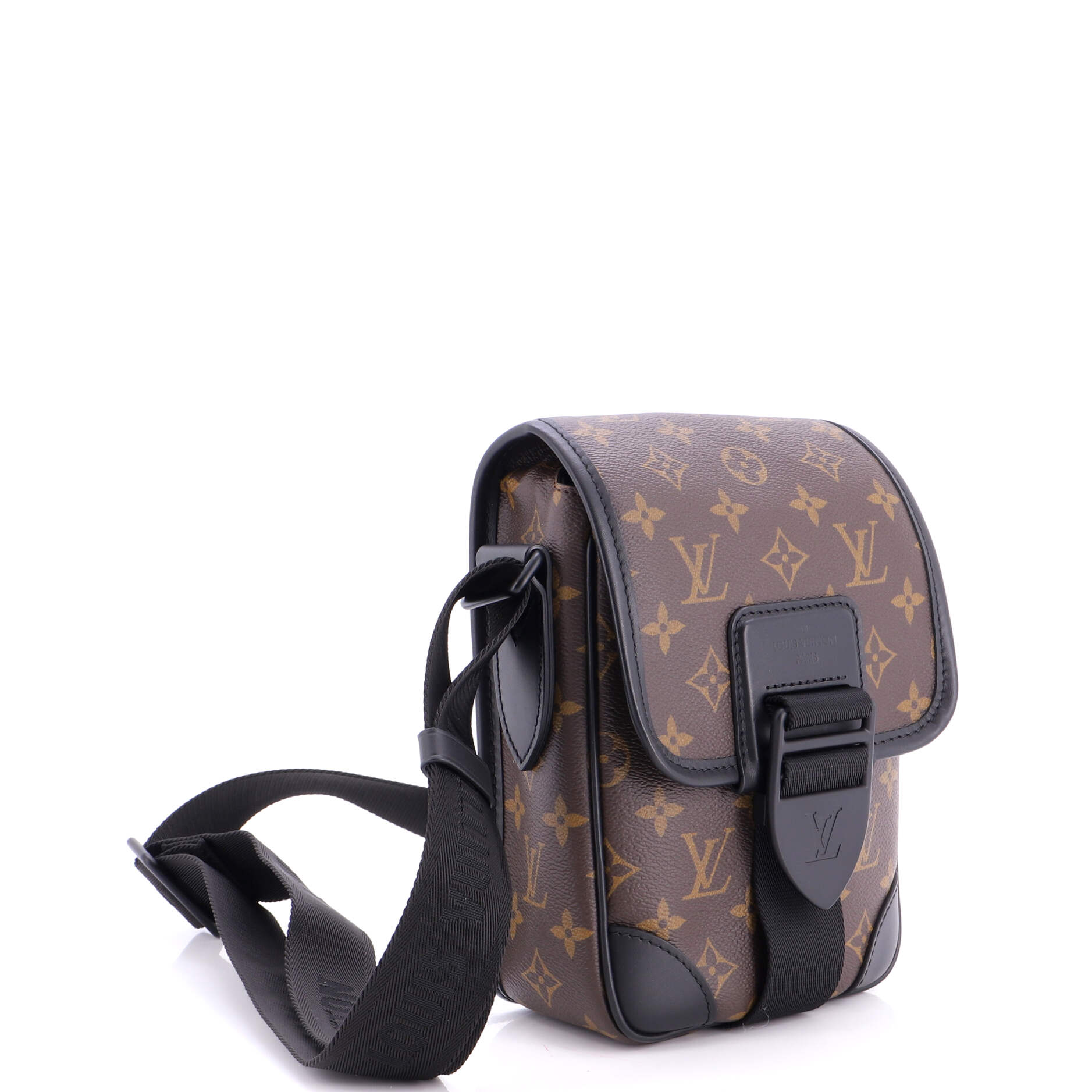 Archy Messenger Bag Macassar Monogram Canvas PM