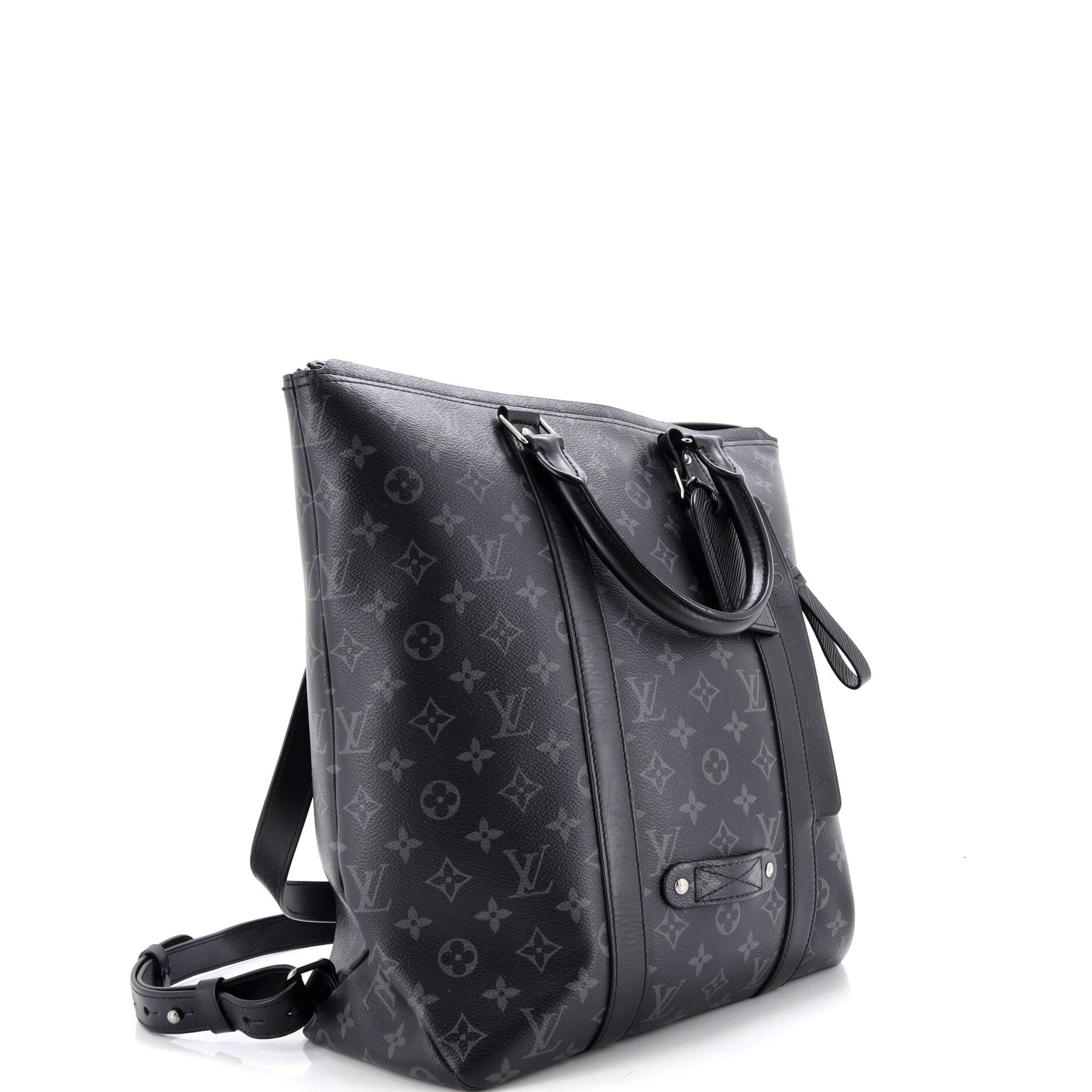 Tote Backpack Monogram Eclipse Canvas