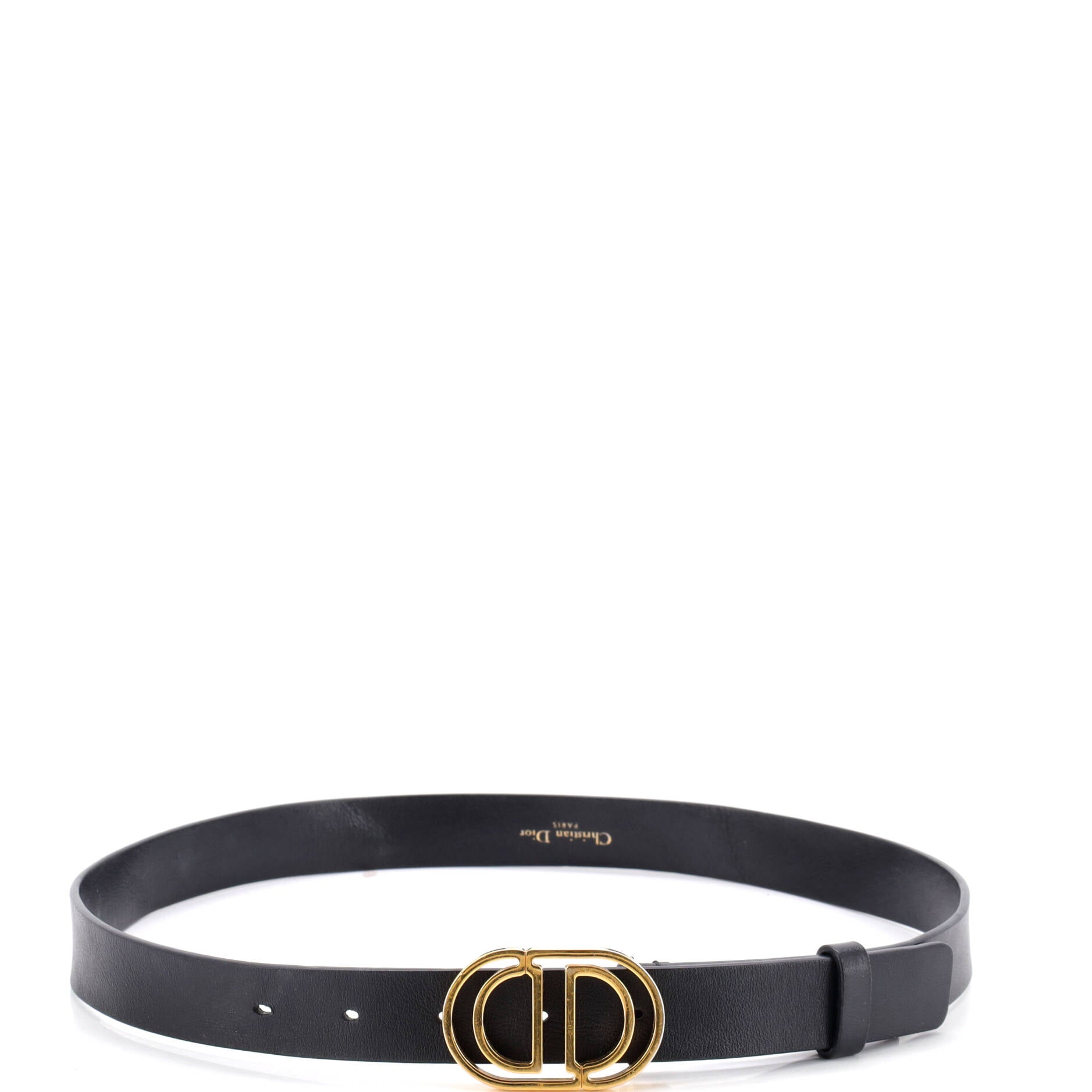 30 Montaigne Cut-Out Belt Leather Thin