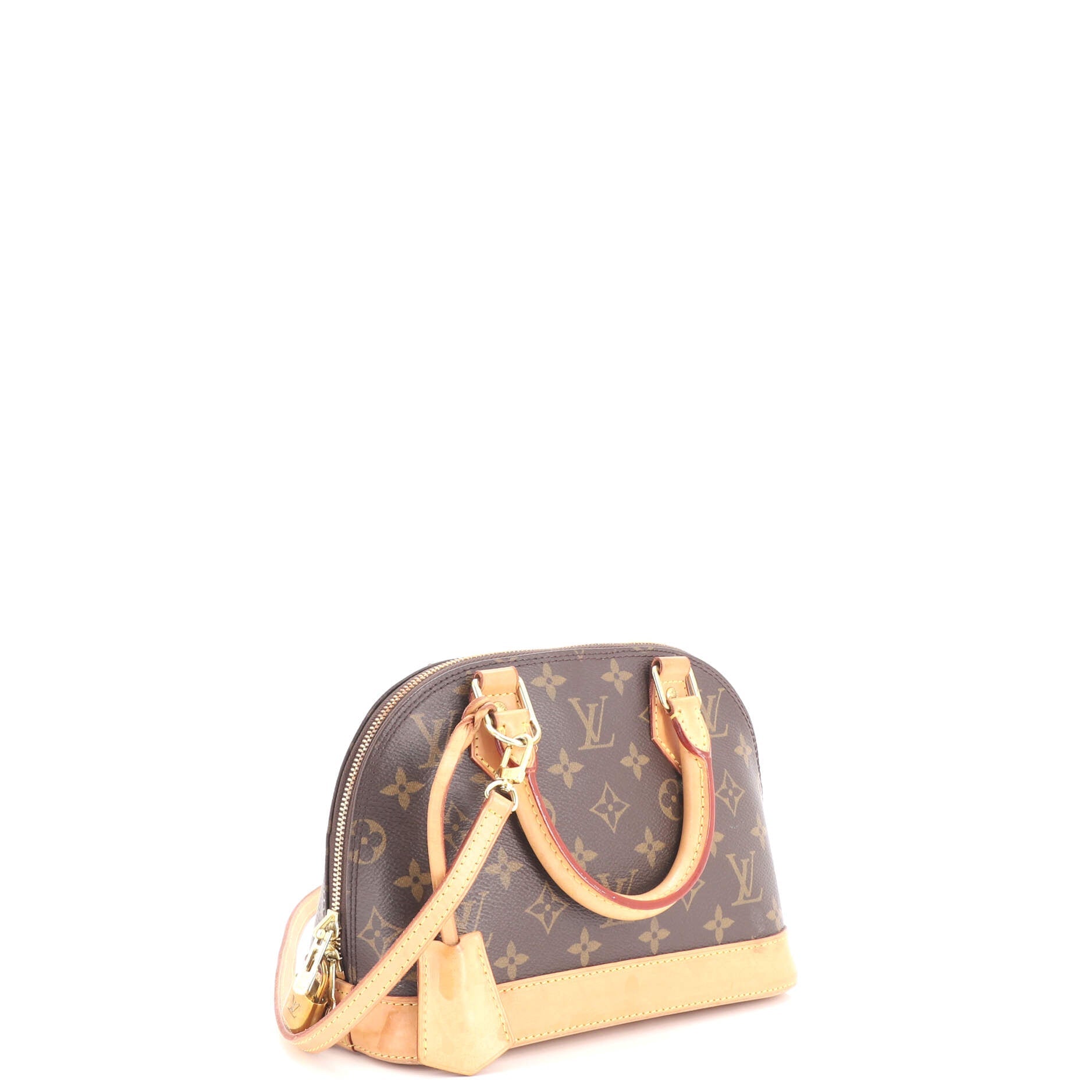 Alma Handbag Monogram Canvas BB