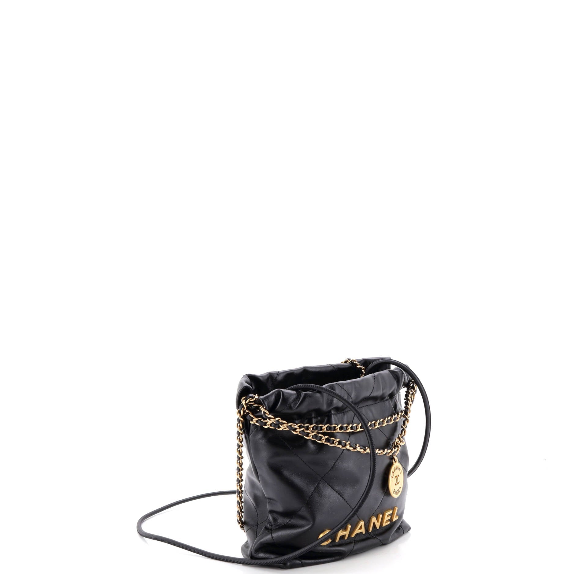 22 Chain Hobo Quilted Calfskin Mini