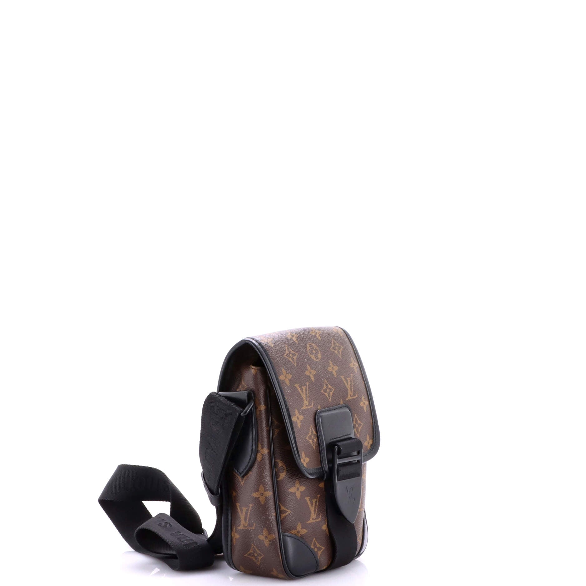 Archy Messenger Bag Macassar Monogram Canvas PM