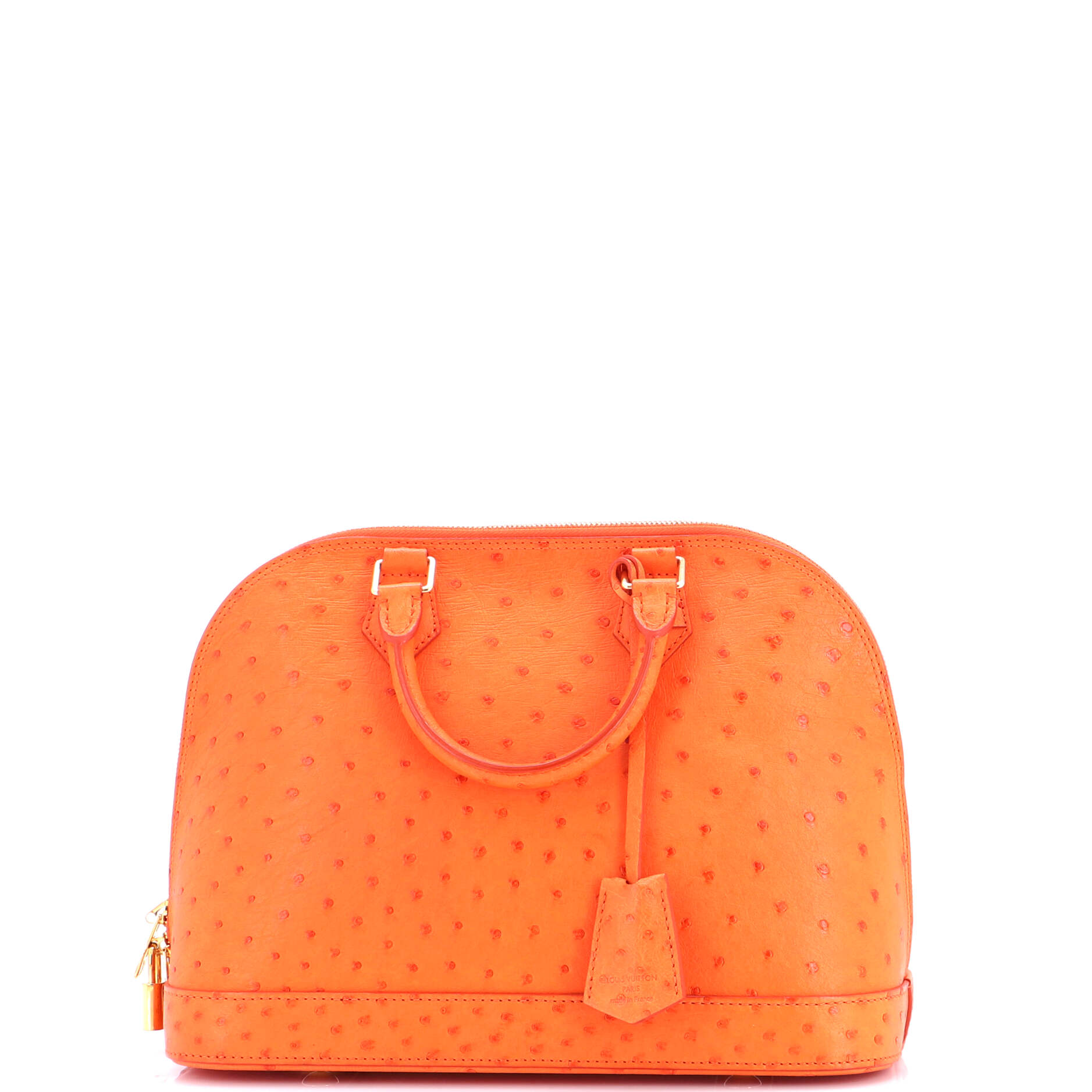 Alma Handbag Ostrich PM