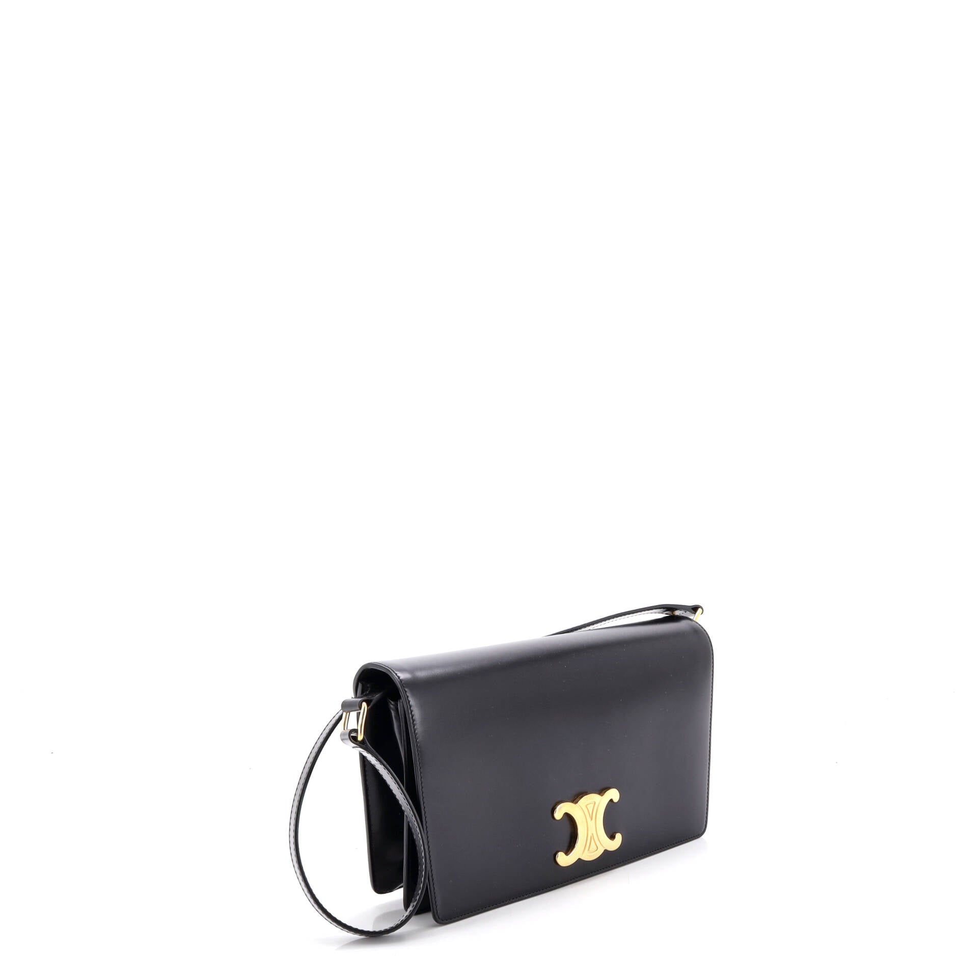 Trapeze Triomphe Shoulder Bag Smooth Calfskin