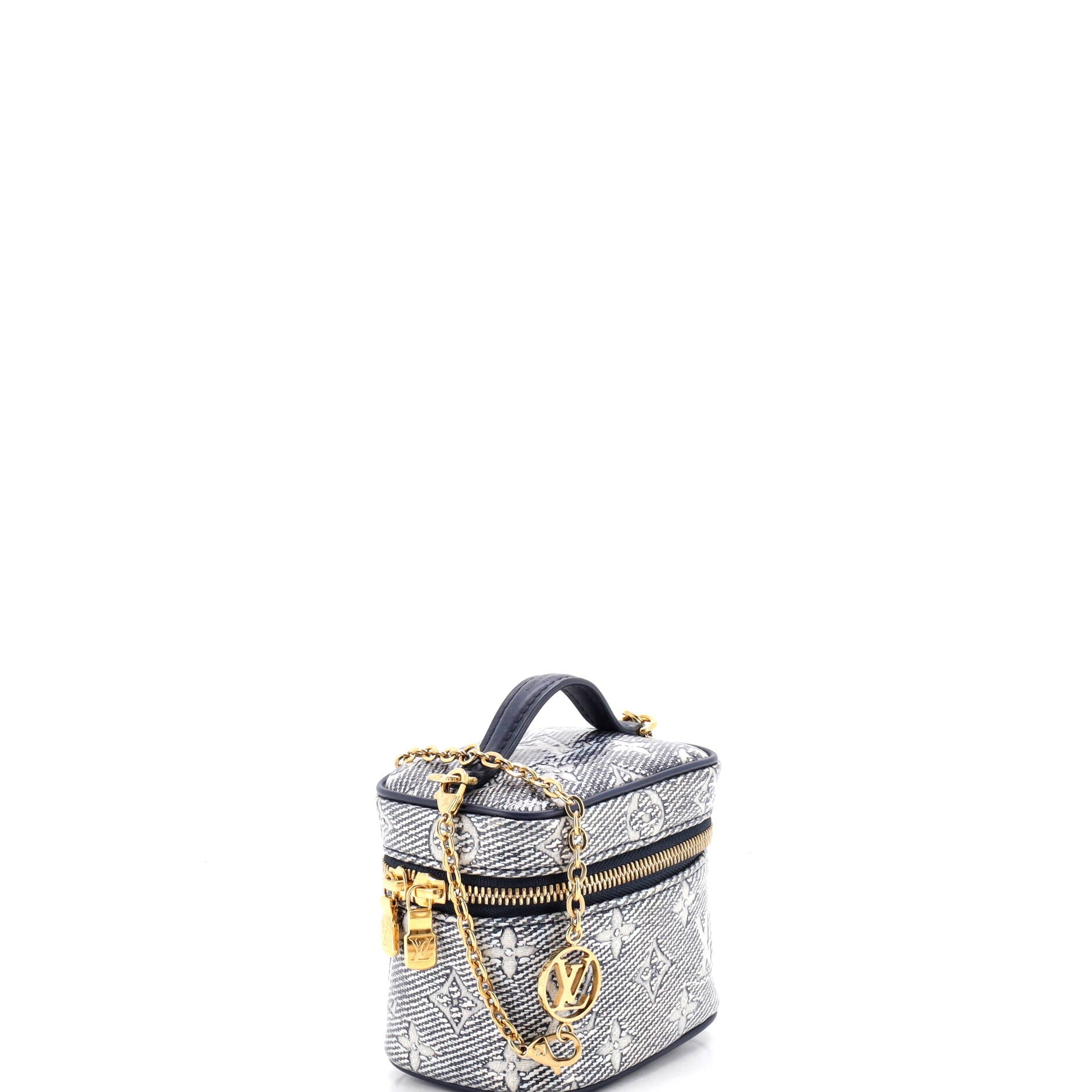 Vanity Case Monoglam Jacquard Canvas Micro