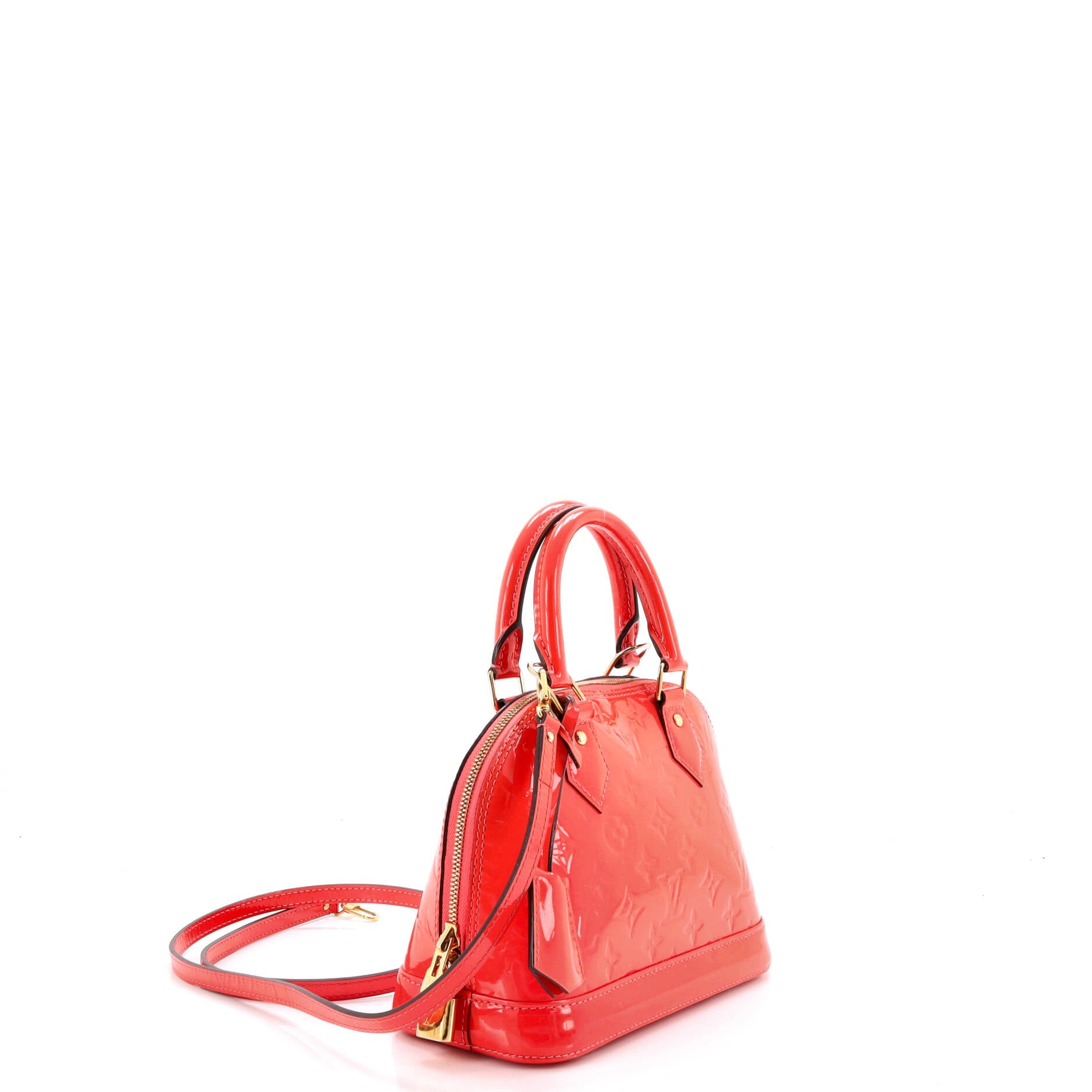 Alma Handbag Monogram Vernis BB