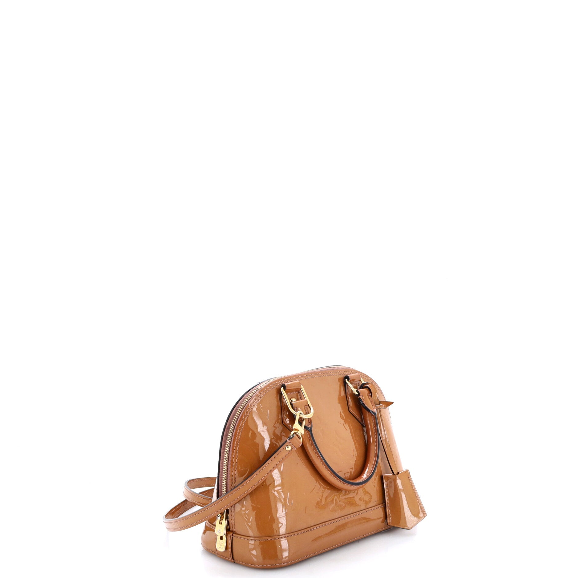 Alma Handbag Monogram Vernis BB