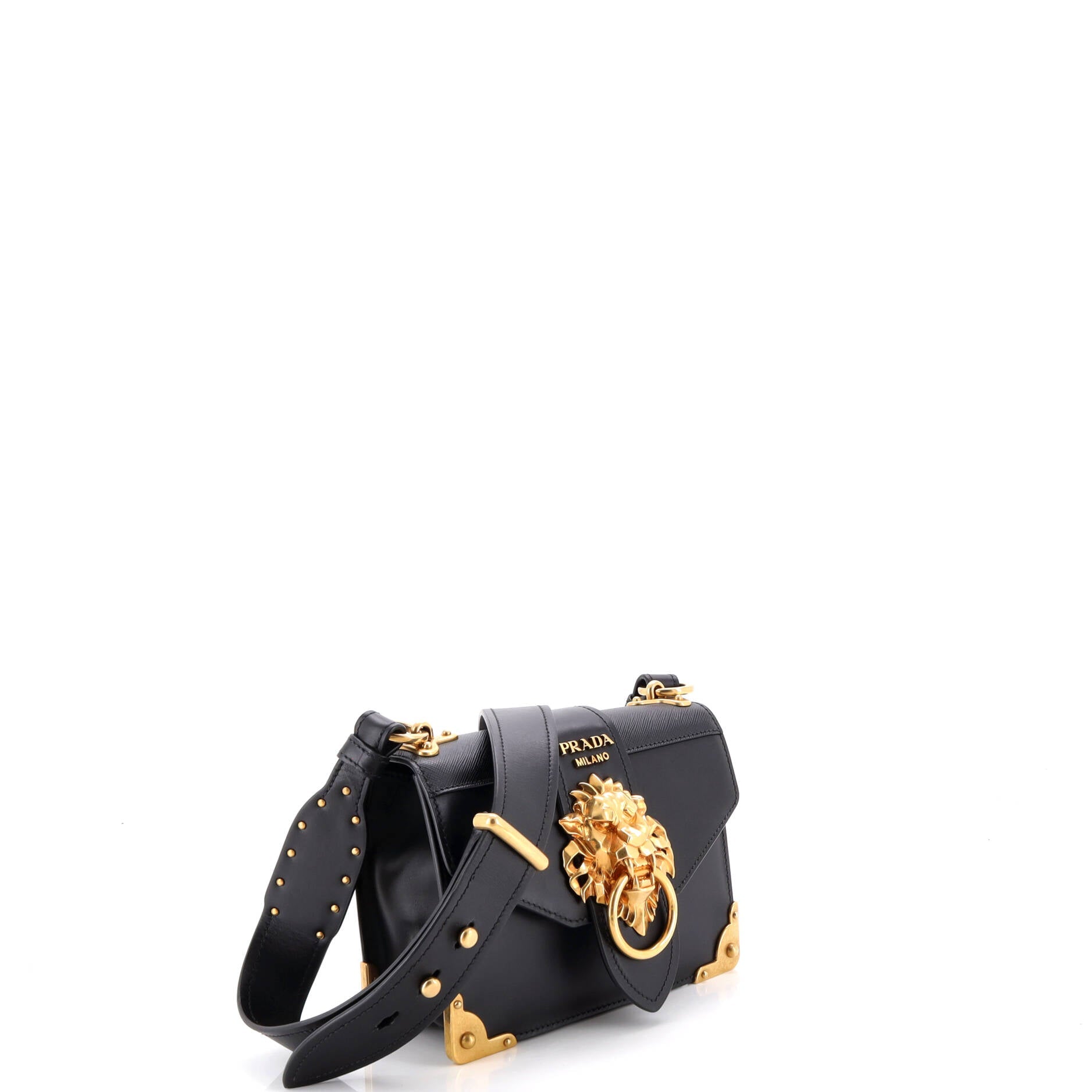Animalier Cahier Crossbody Bag Leather Small