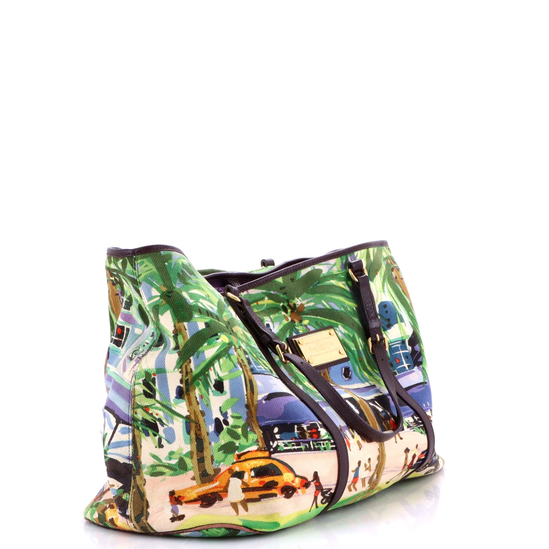 Ailleurs Cabas Limited Edition Printed Canvas GM
