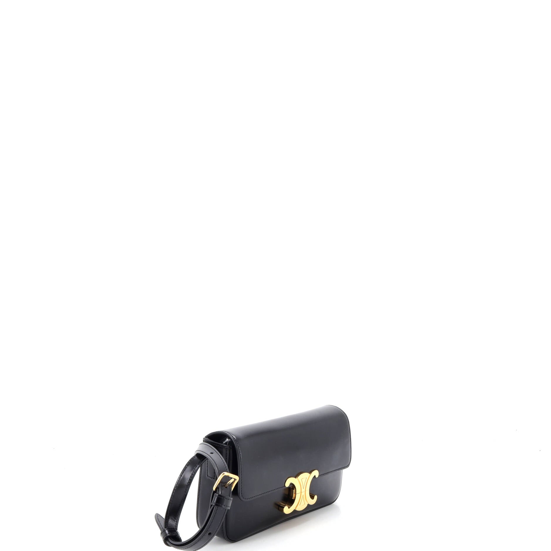 Triomphe East-West Shoulder Bag Smooth Calfskin